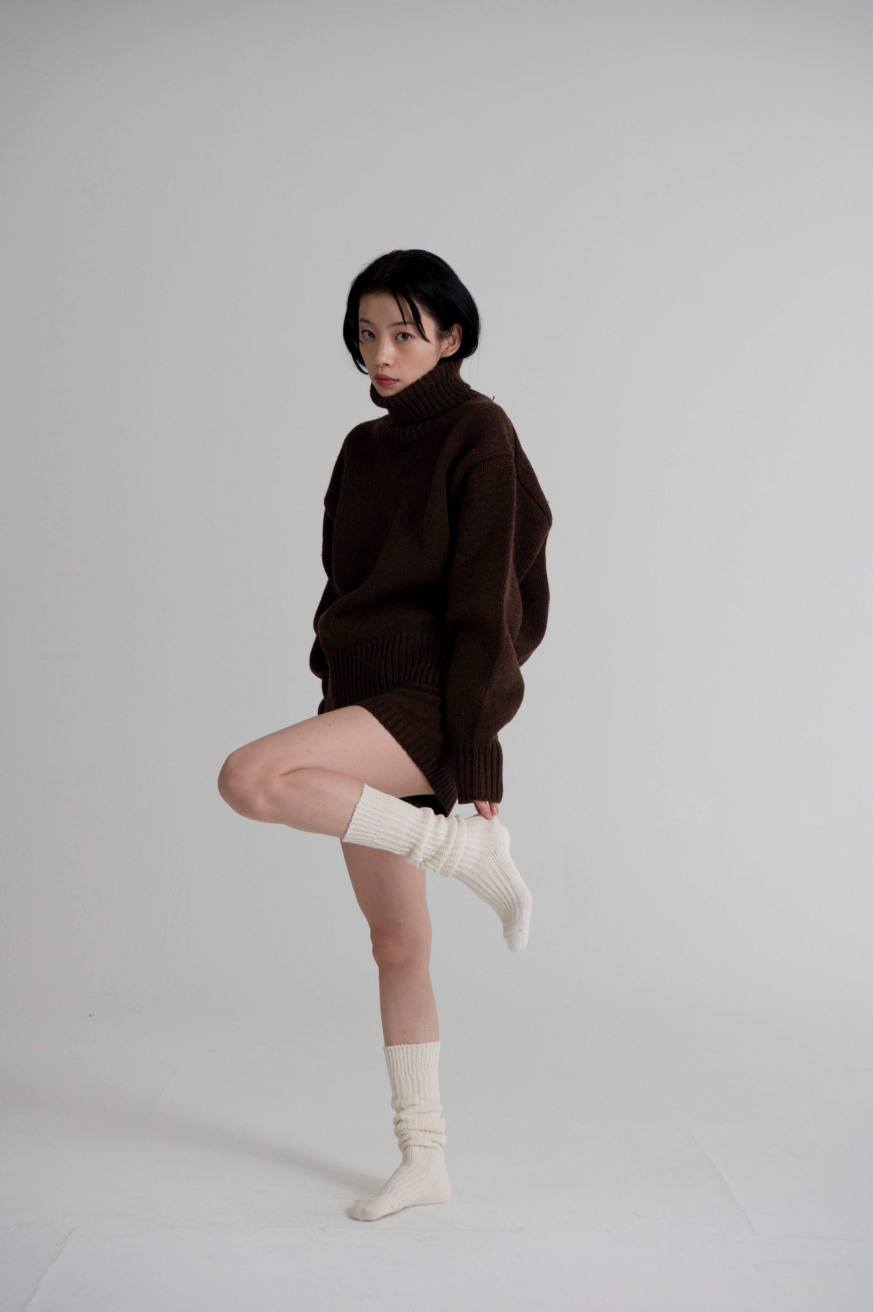 ECO LOOSE SOCKS COFFEE