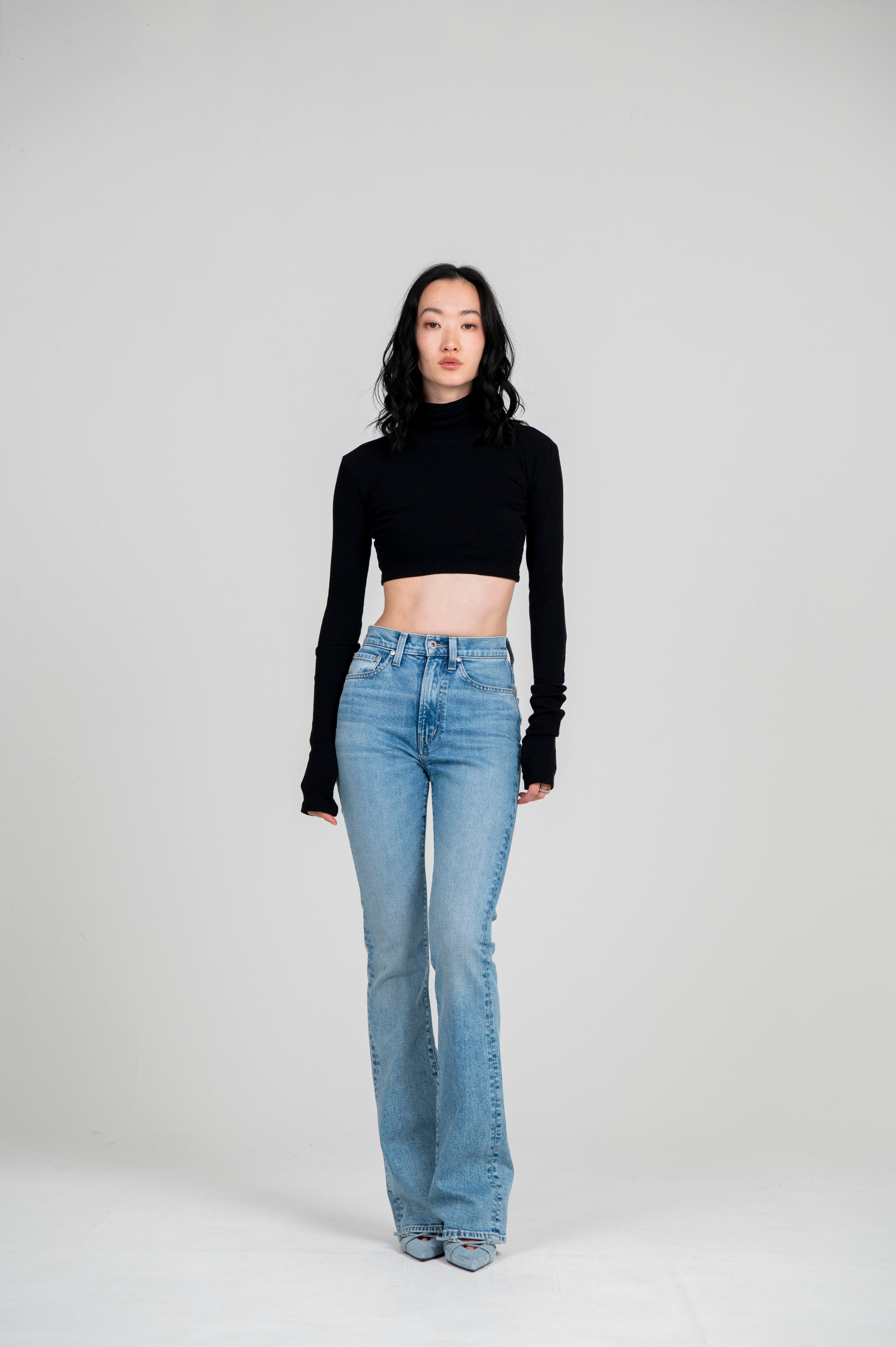 Neo Boots Cut Light Indigo