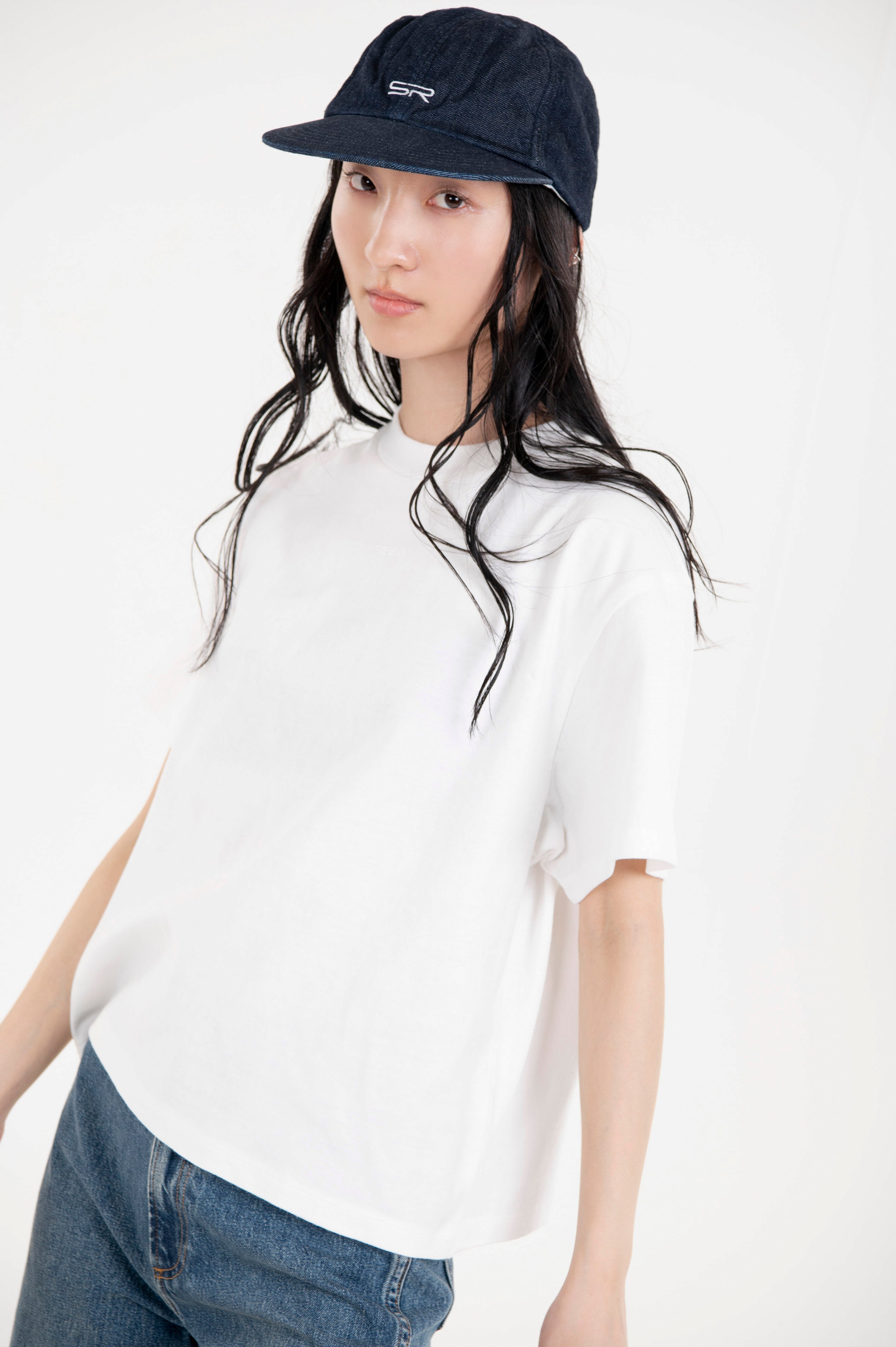 TSURIAMI JERSEY BOX TEE WHITE