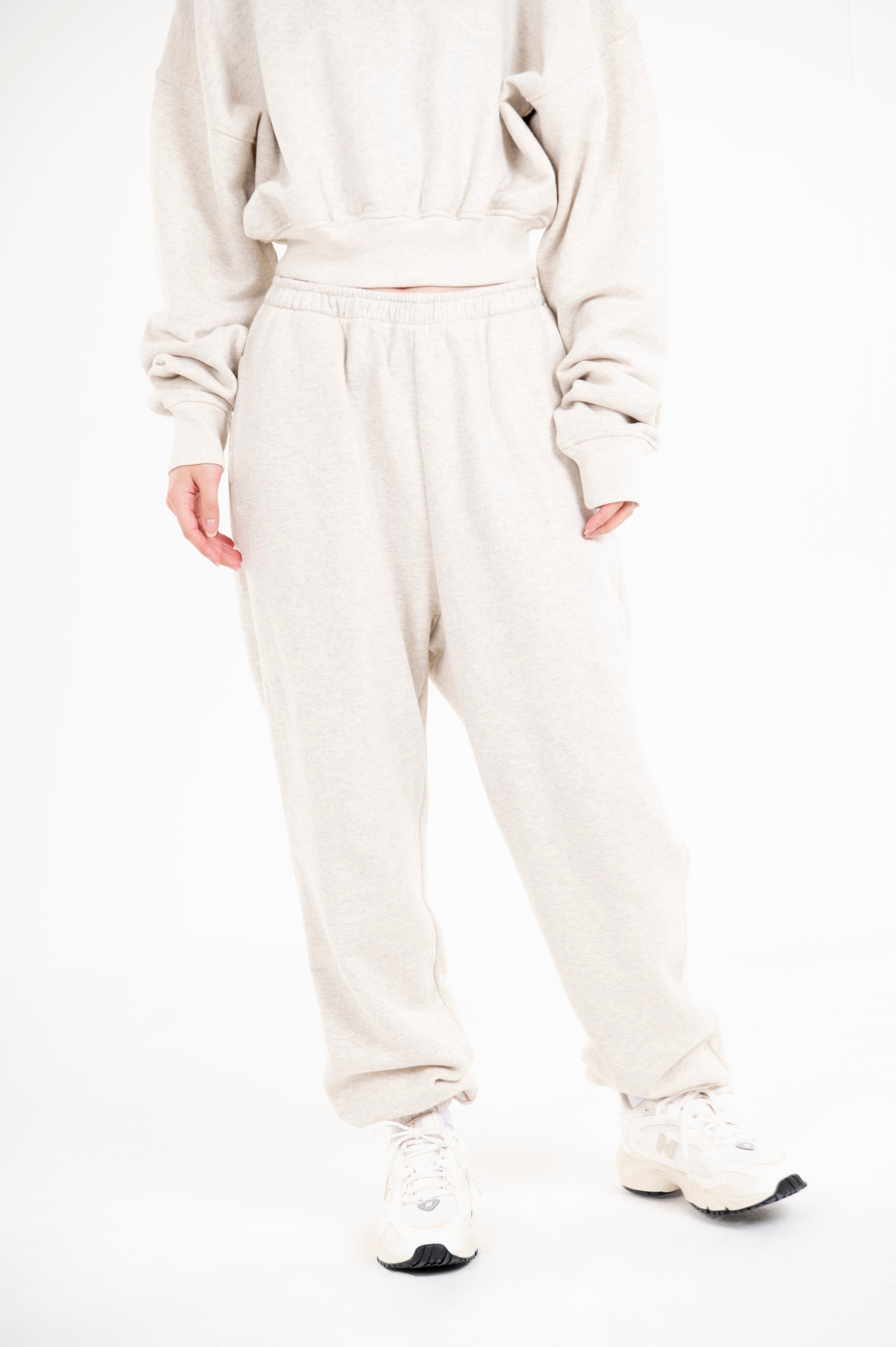 TSURIAMI UNISEX JOGGERS OATMEAL