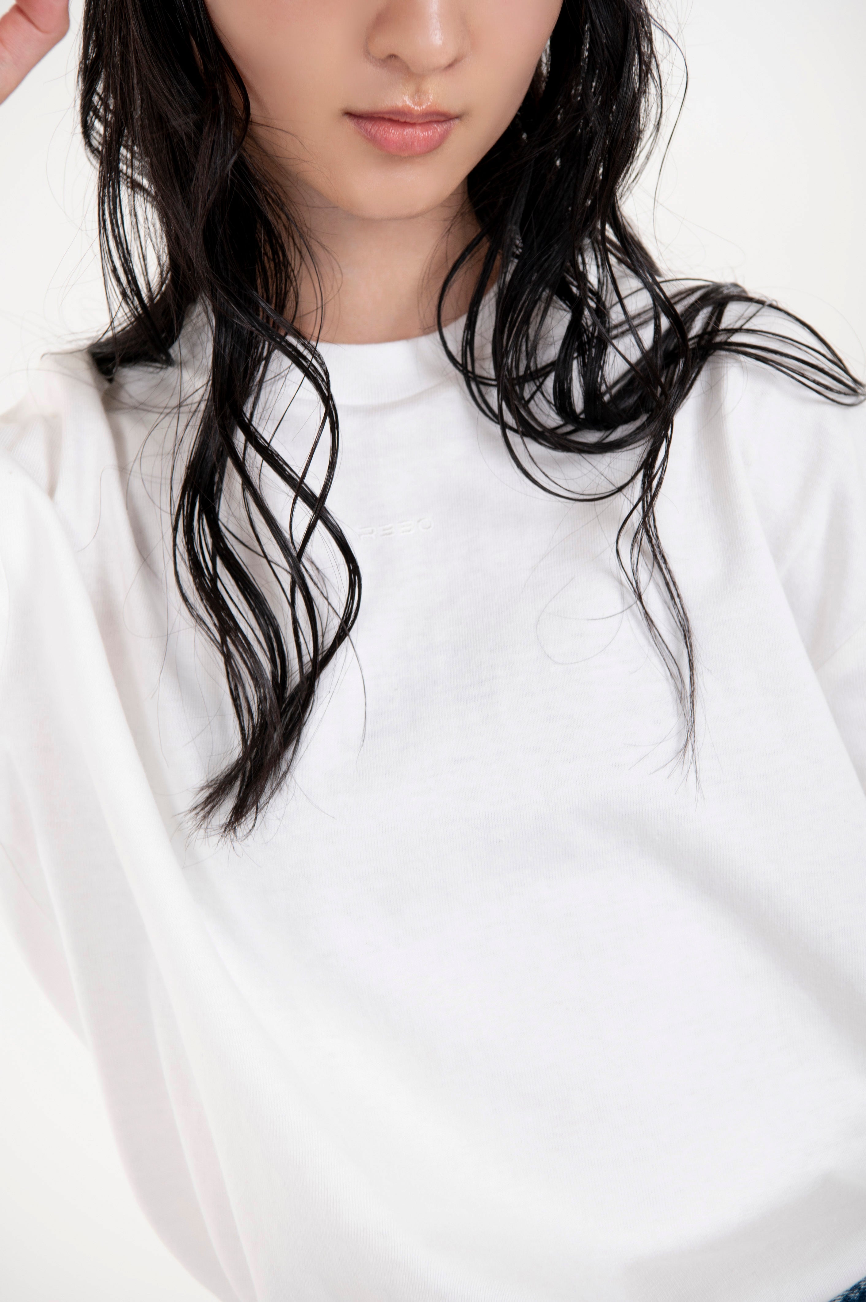 TSURIAMI UNISEX OVERSIZED TEE WHITE
