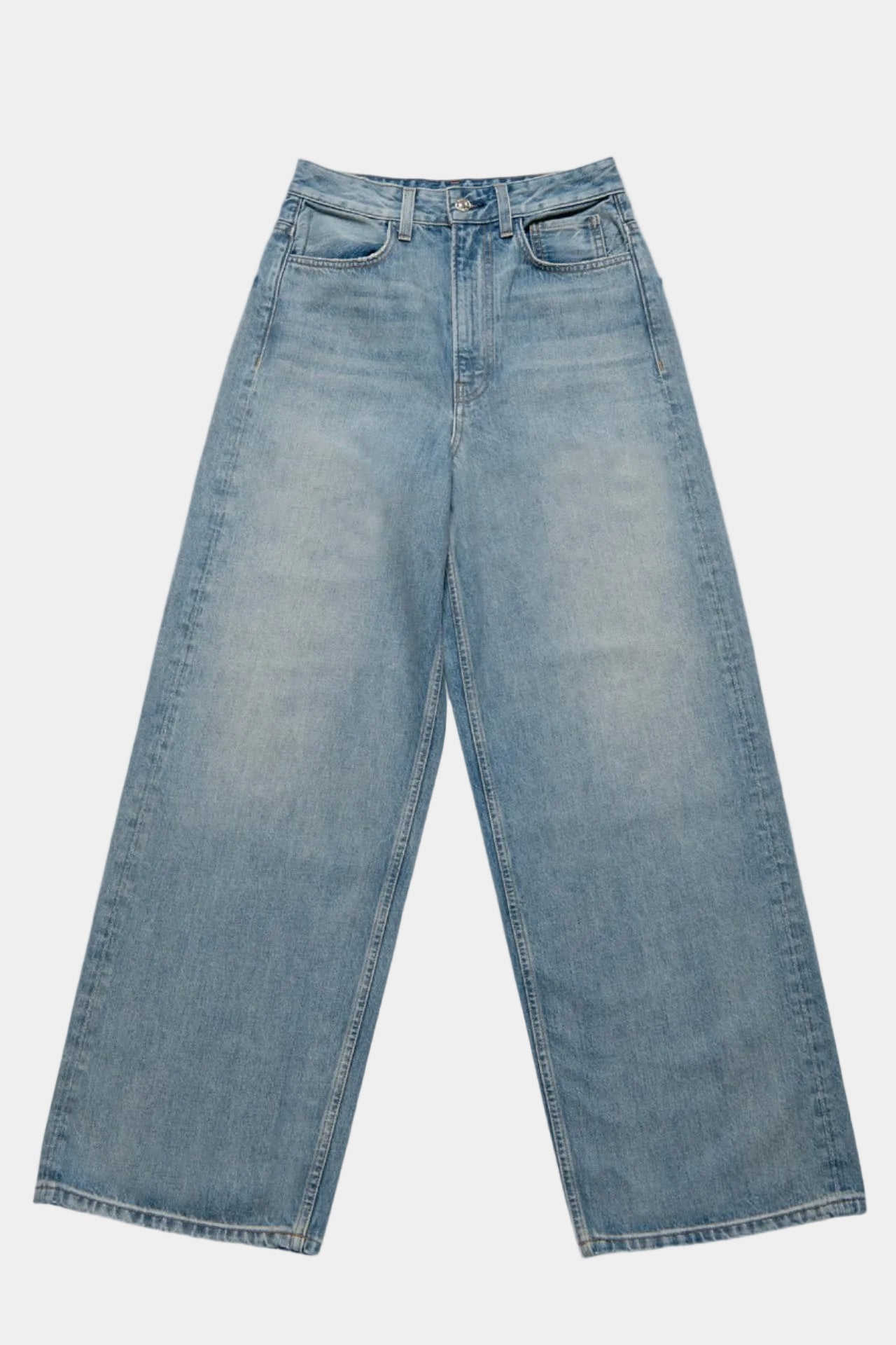 BAGGY WIDE FIT - Light Indigo