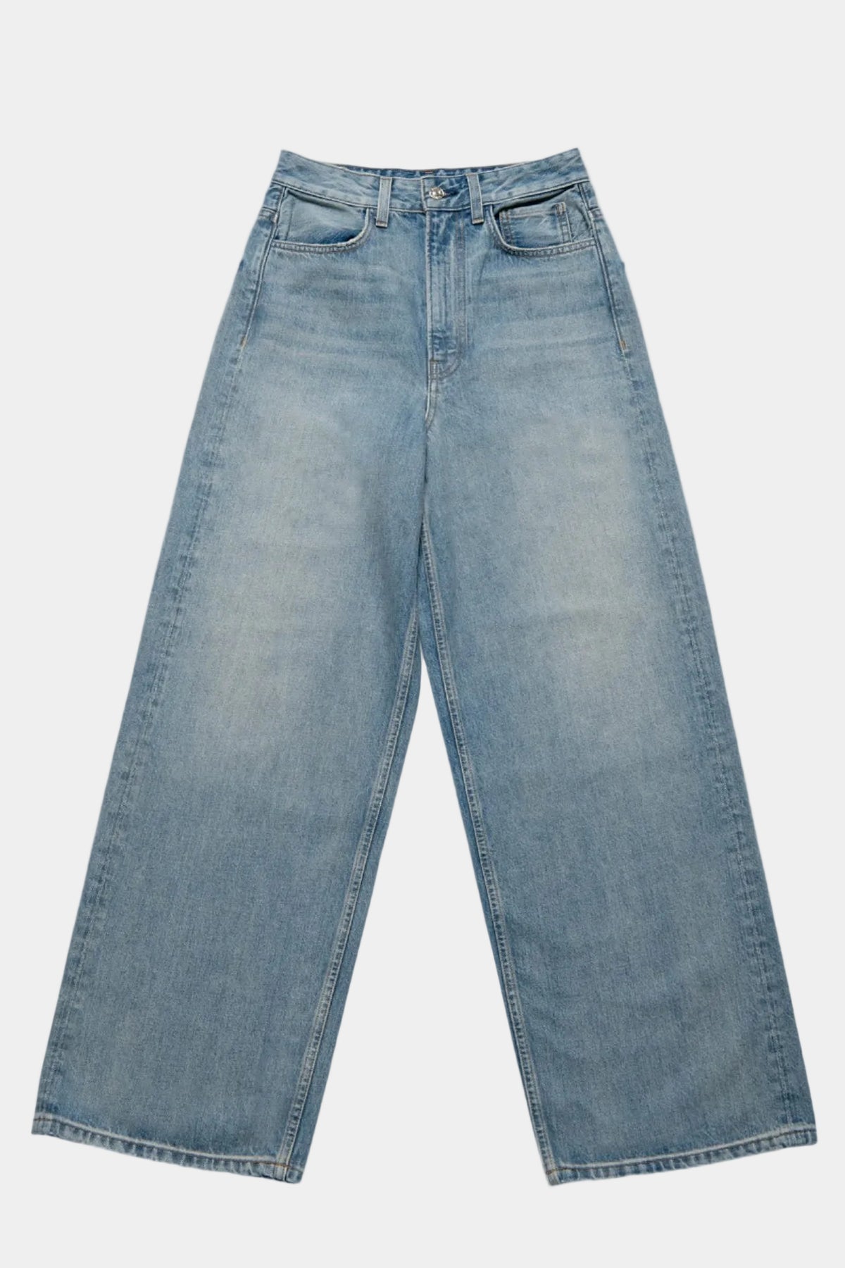 Baggy Wide Fit Jeans in Indigo