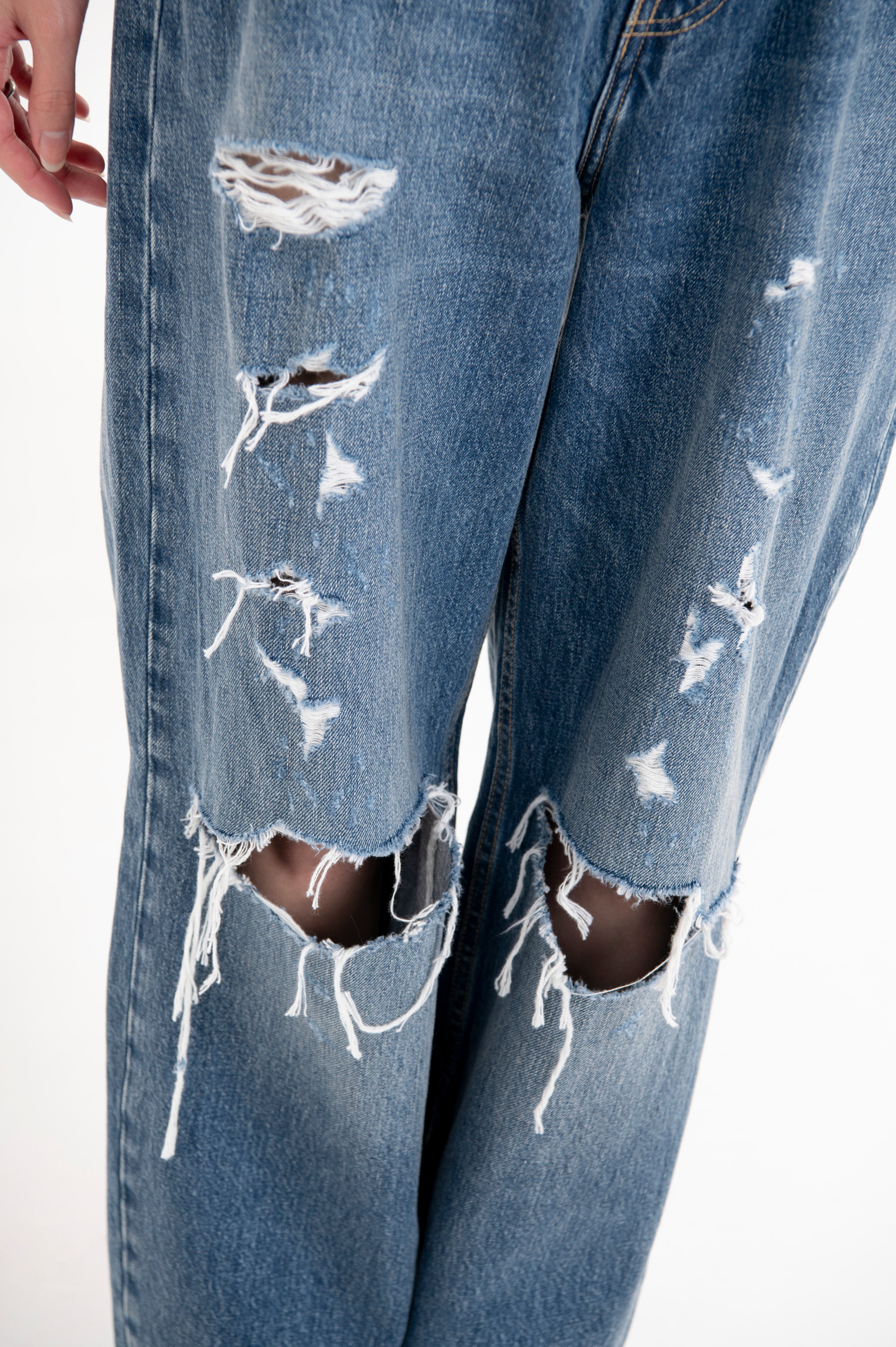 VINTAGE WIDE TAPERED INDIGO CRUSH