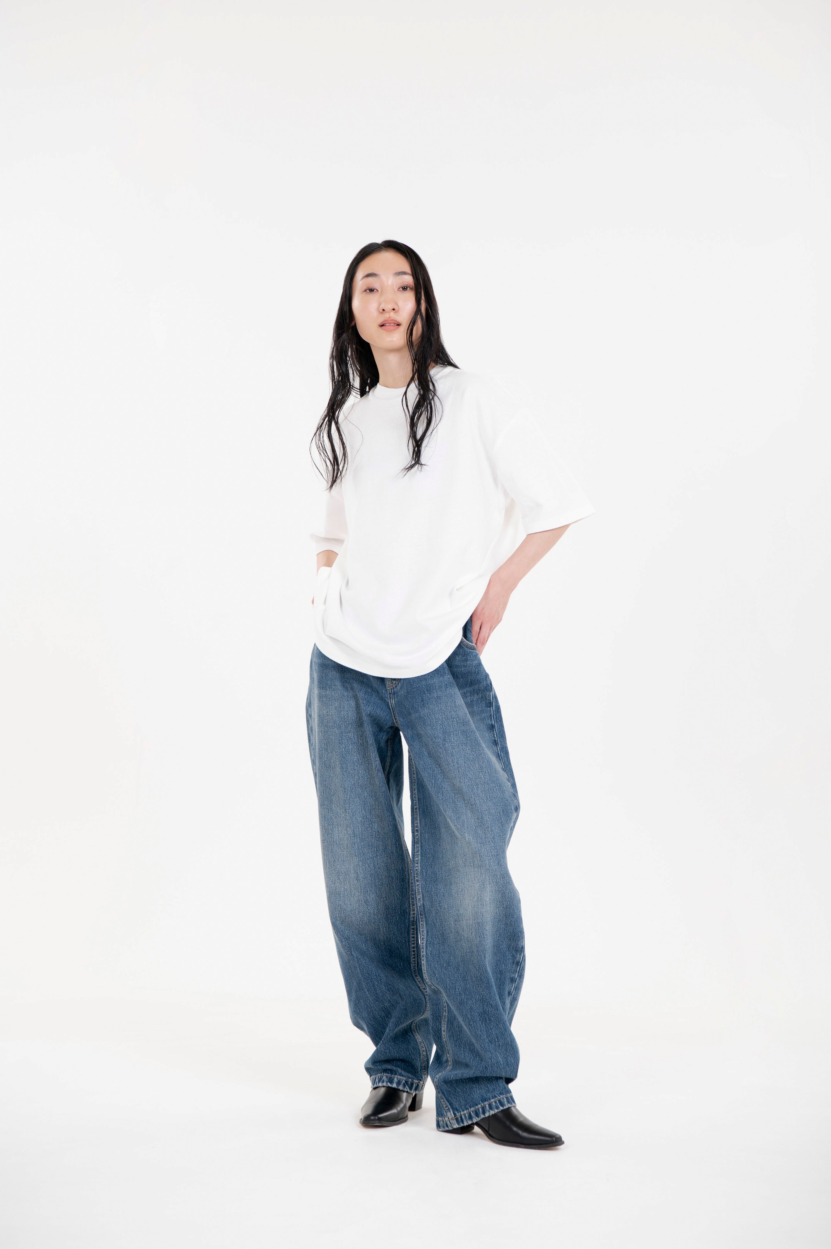 VINTAGE WIDE TAPERED M. INDIGO