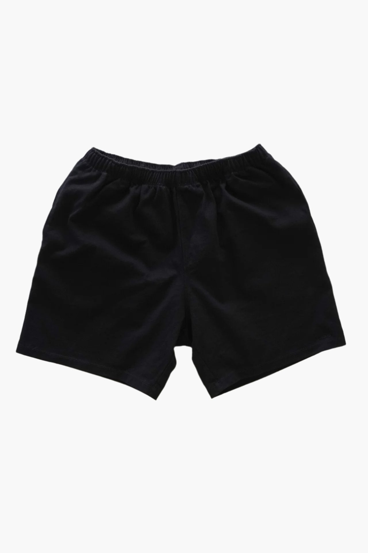 Unisex Heavy weight Cotton Shorts Black