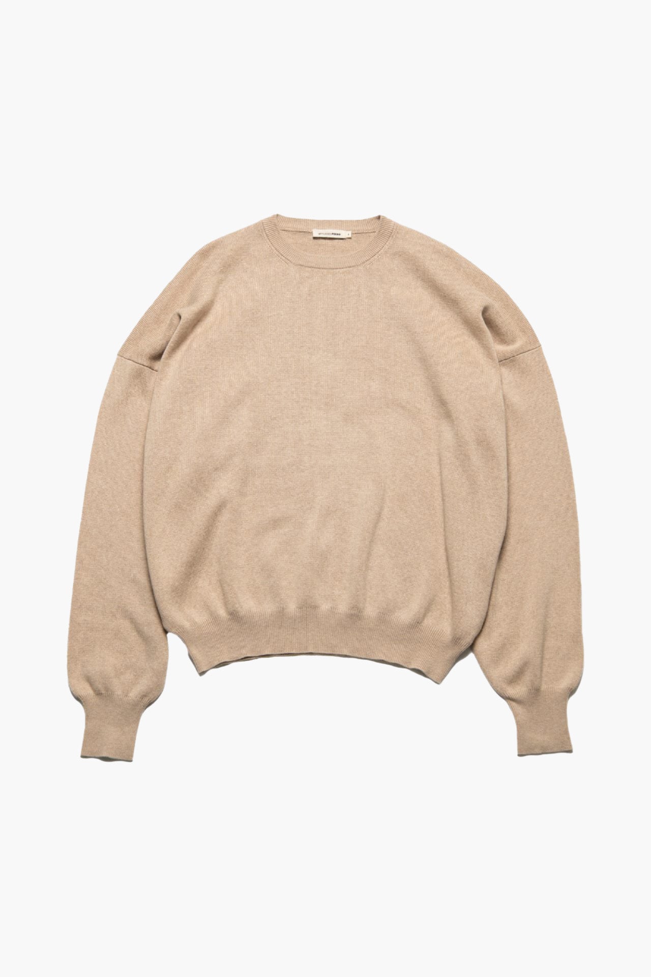 Unisex Organic Cotton Oversized Knit Sable
