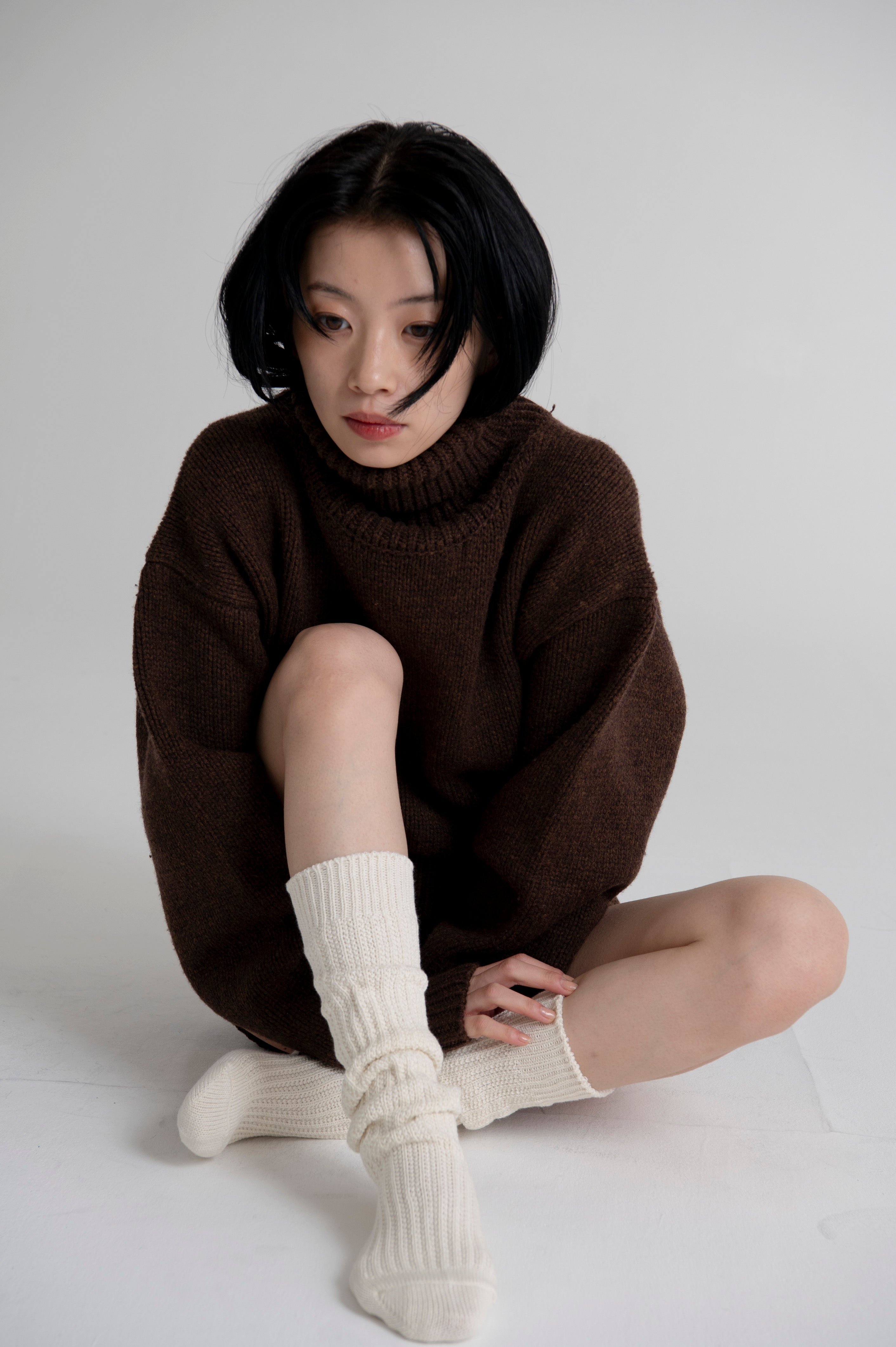 ECO LOOSE SOCKS NATURAL