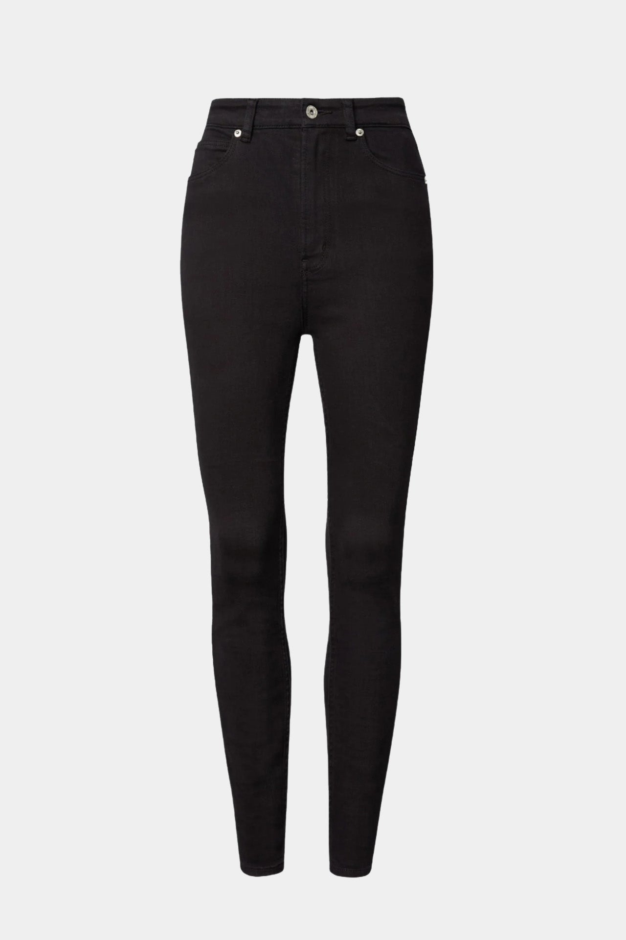 High Rise Skinny Black