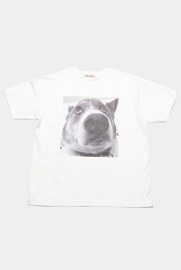 DOG PHOTO T-SHIRT WHITE
