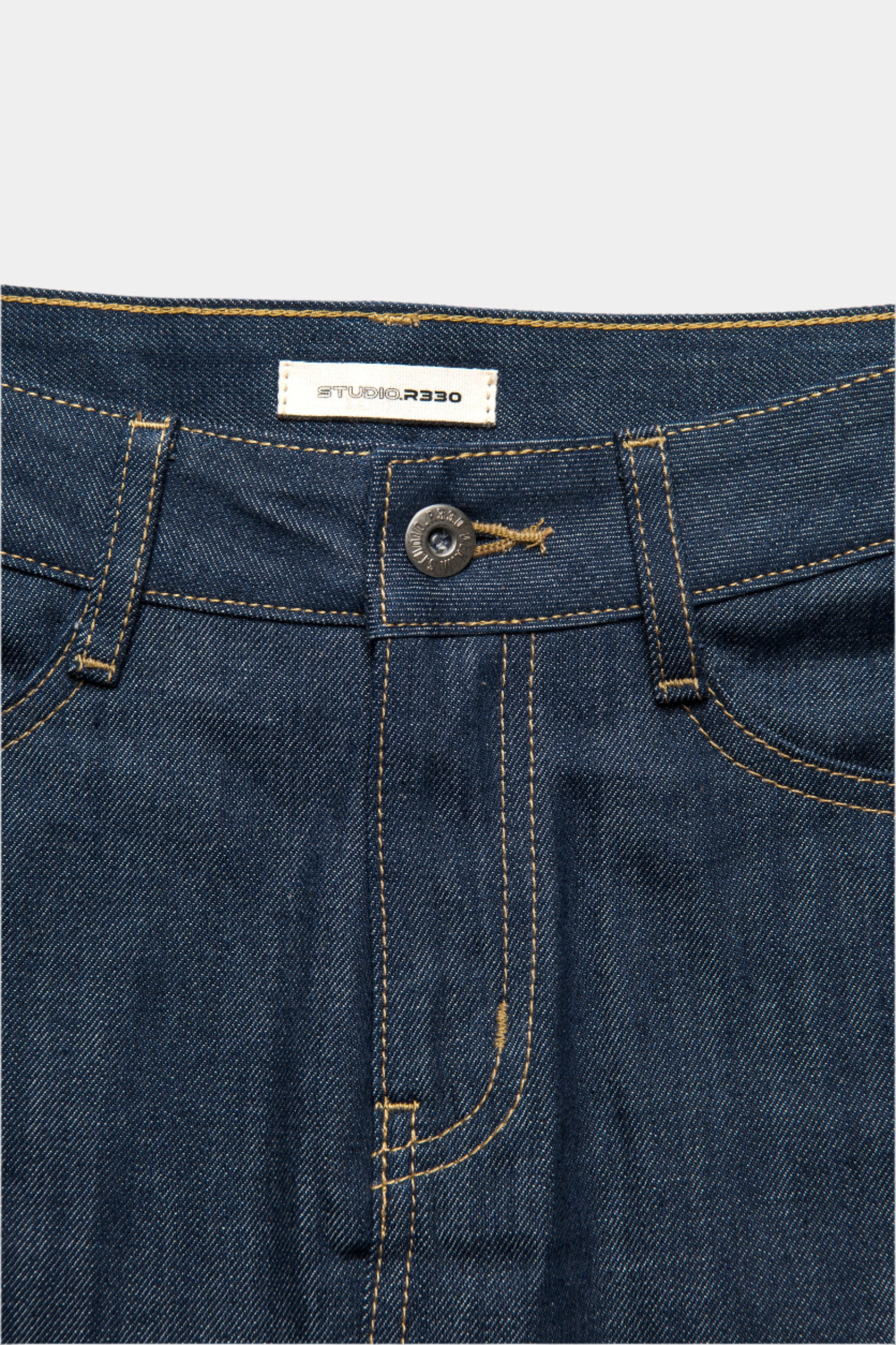 DENIM MINI SKIRT NON WASH INDIGO