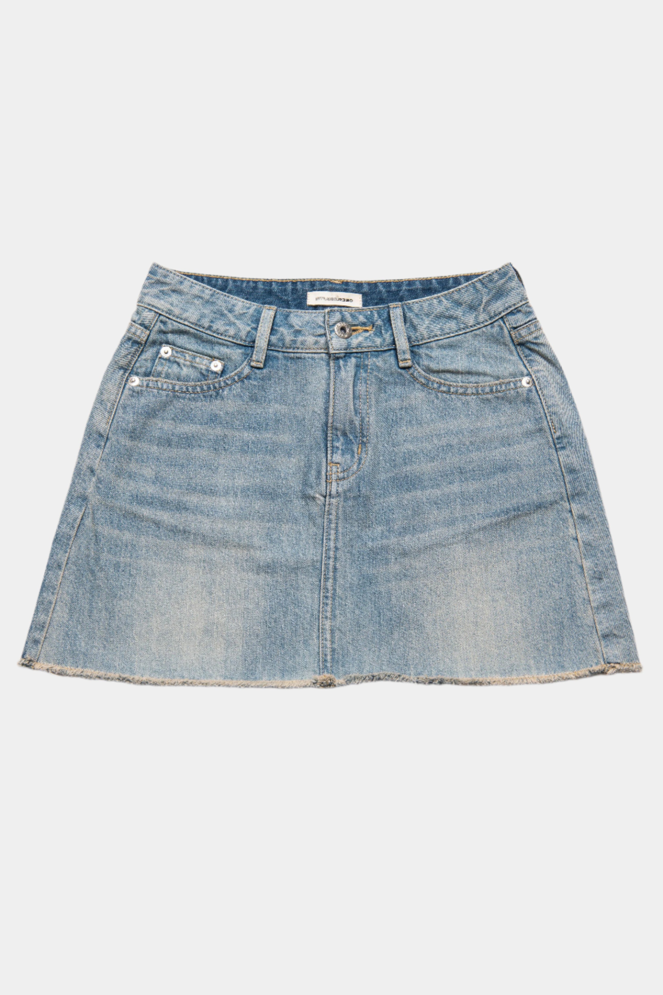 DENIM MINI SKIRT M.INDIGO