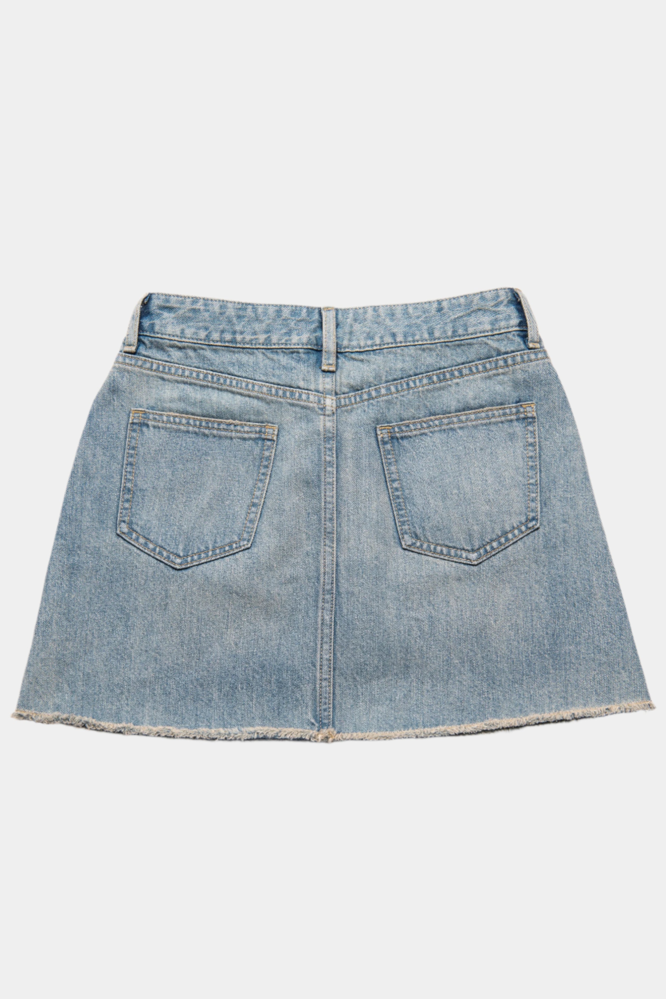 DENIM MINI SKIRT M.INDIGO