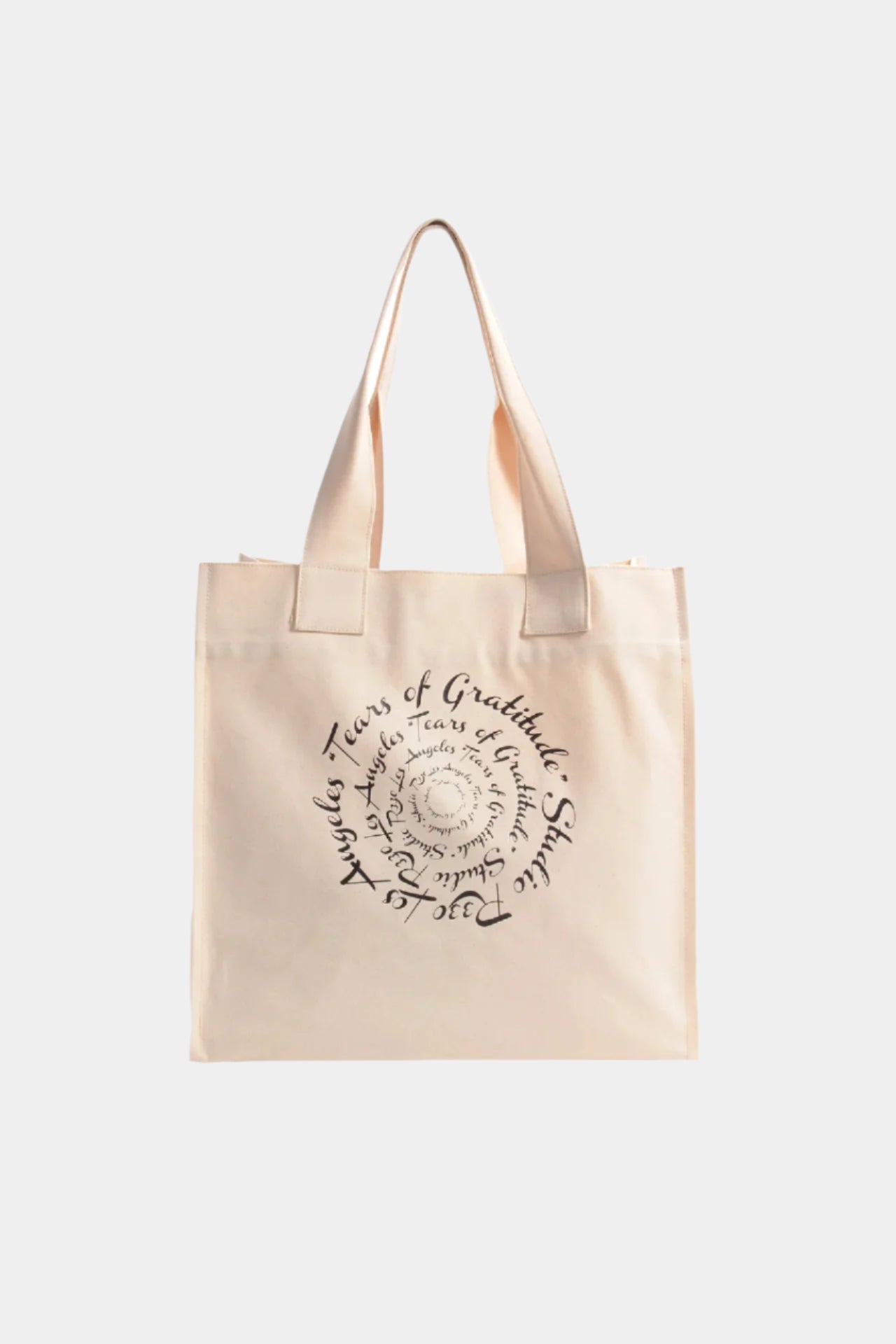 DENIM MARCHE BAG LARGE (Two-sided printing) NATURAL