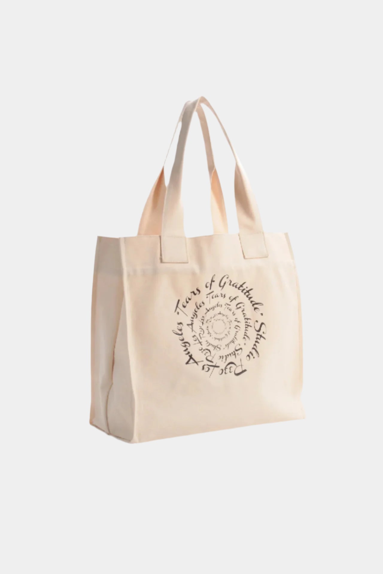 DENIM MARCHE BAG LARGE (Two-sided printing) NATURAL