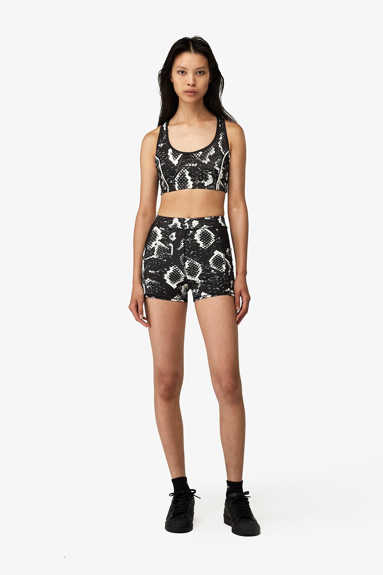 Snake Print Shorts