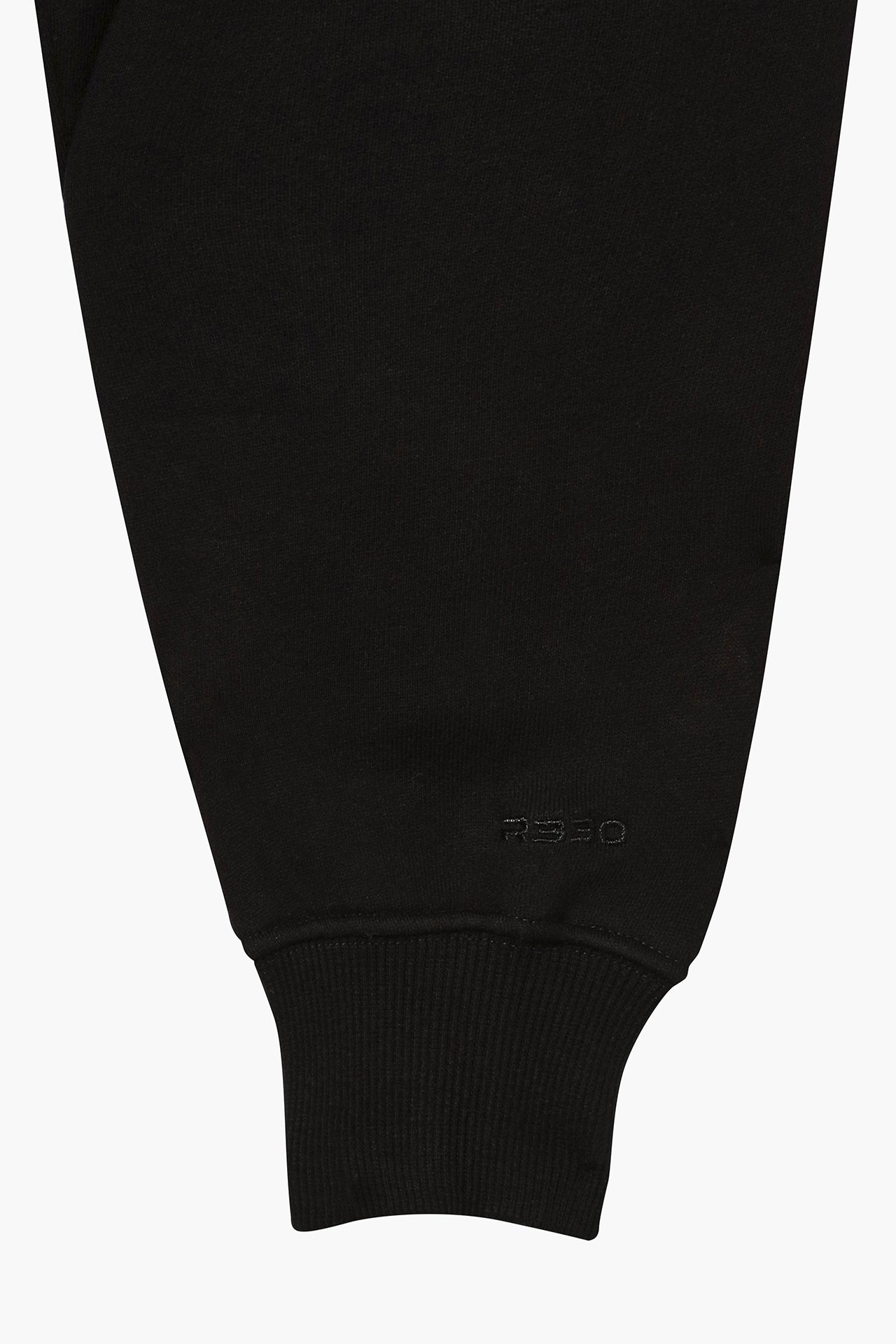 Unisex Mock Neck Crew Sweat Black