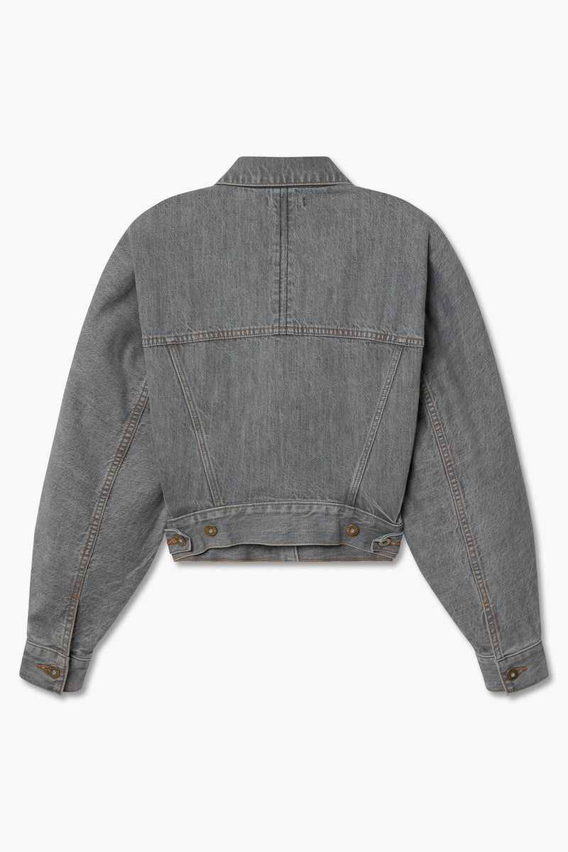 Dolman Sleeve Denim Jacket – STUDIO R330