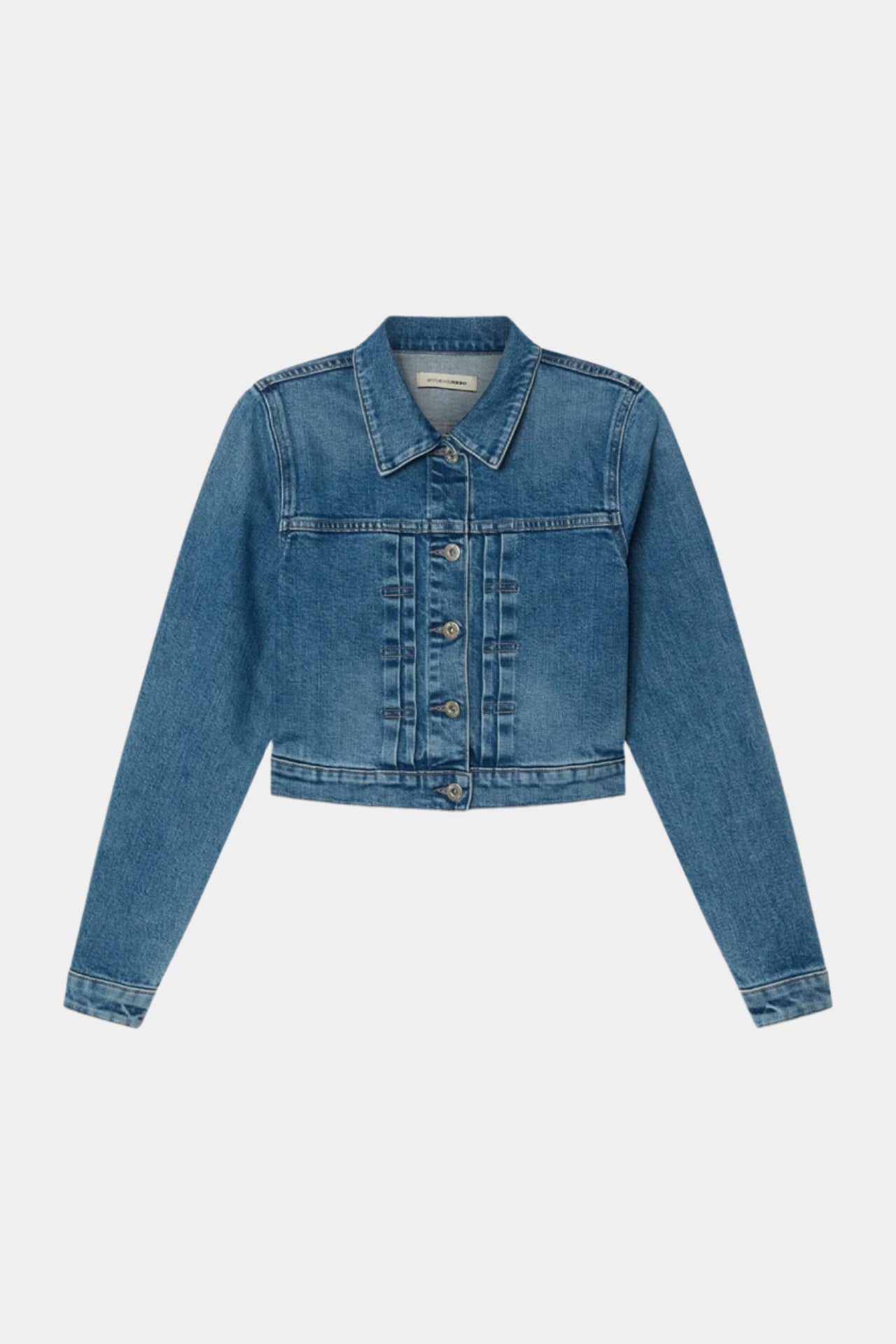 Fitted Denim Jacket - Made In USA Model L. Indigo