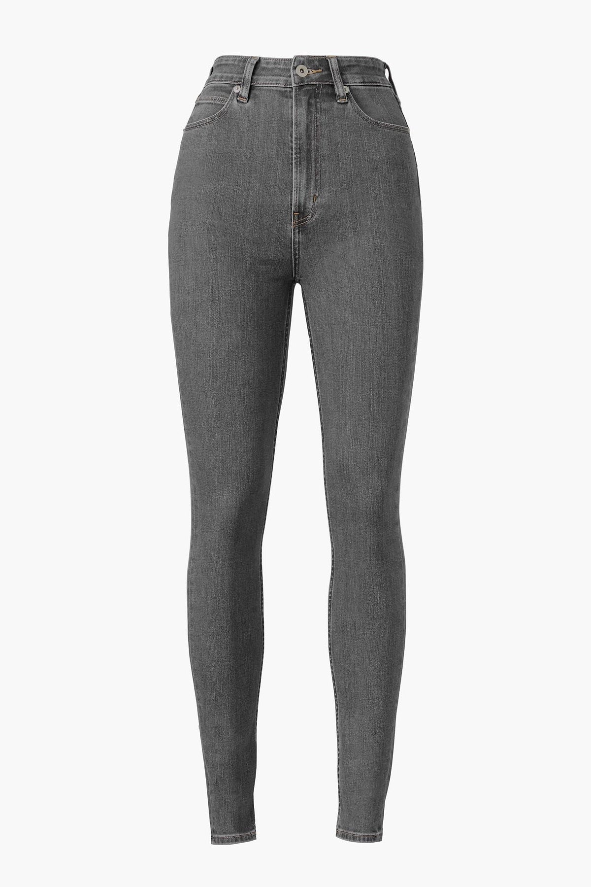 High Rise Skinny Gray
