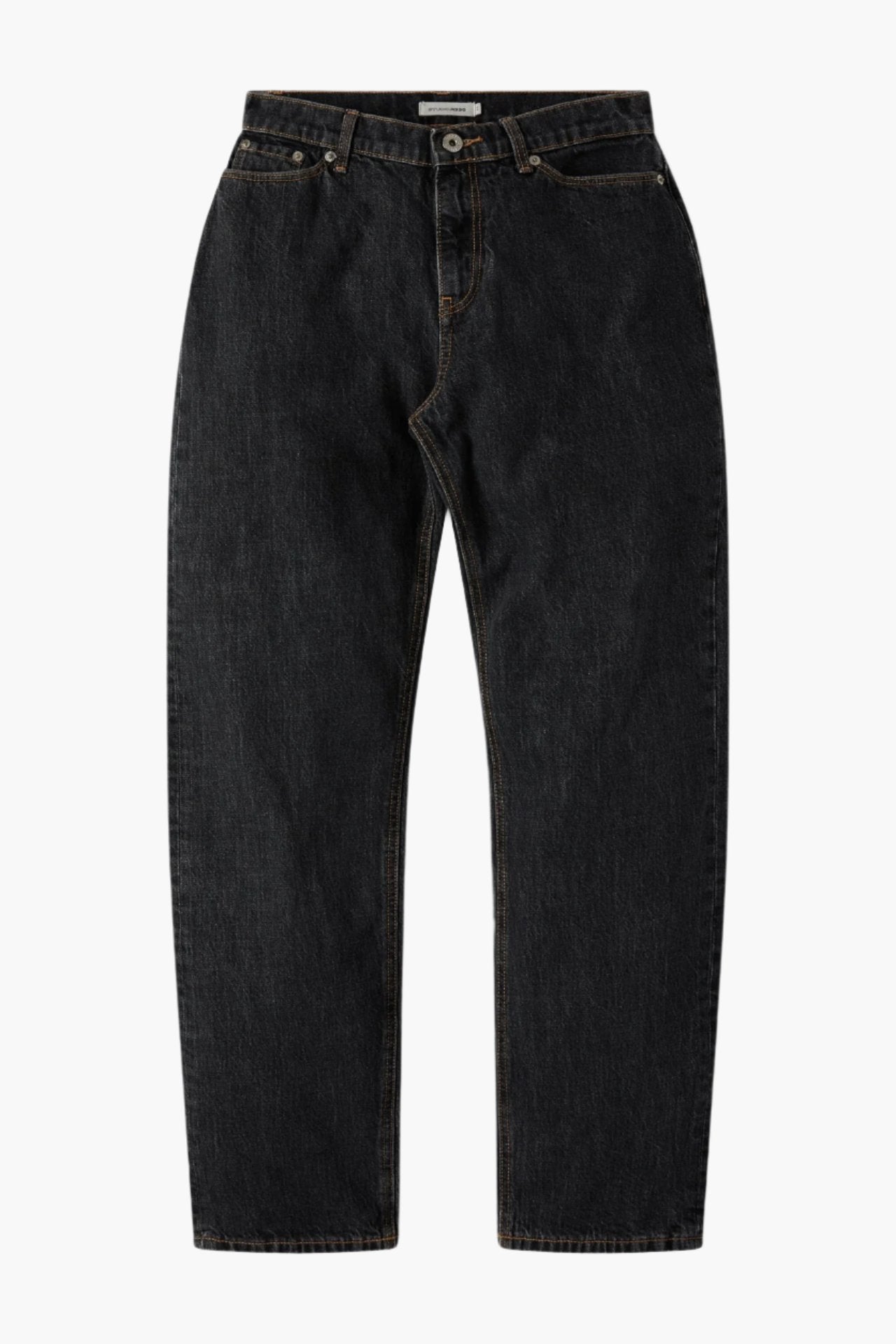 Low Rise Straight Fit Black