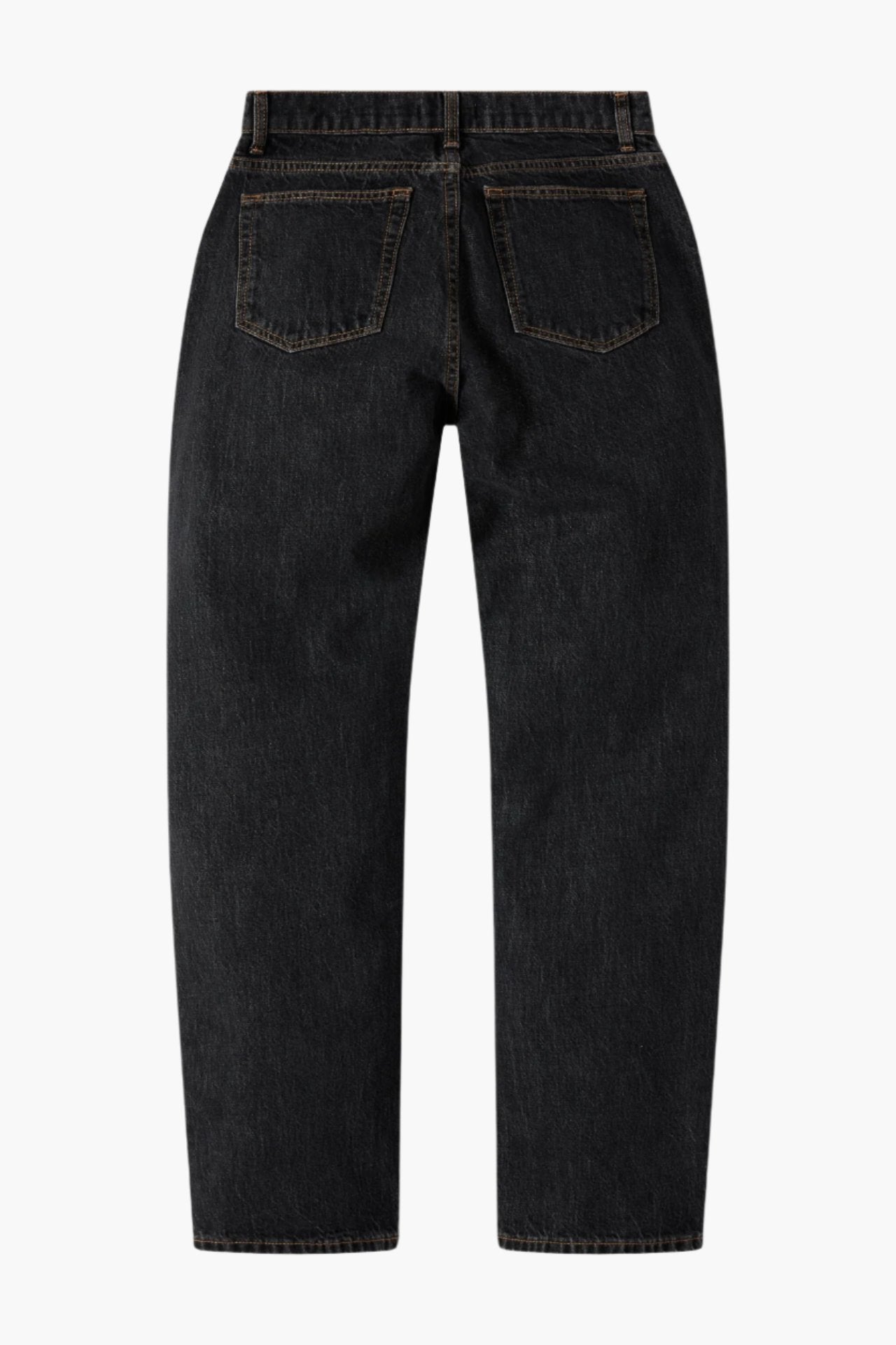 Low Rise Straight Fit Black