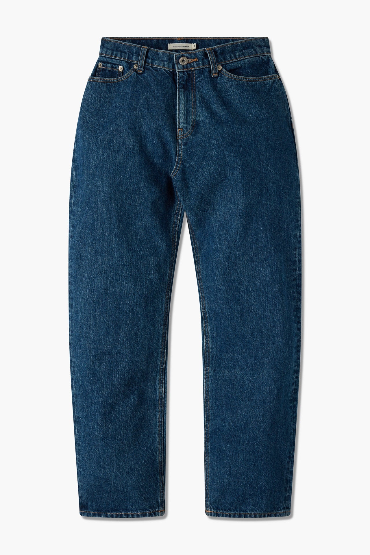 Low Rise Straight Fit Blue