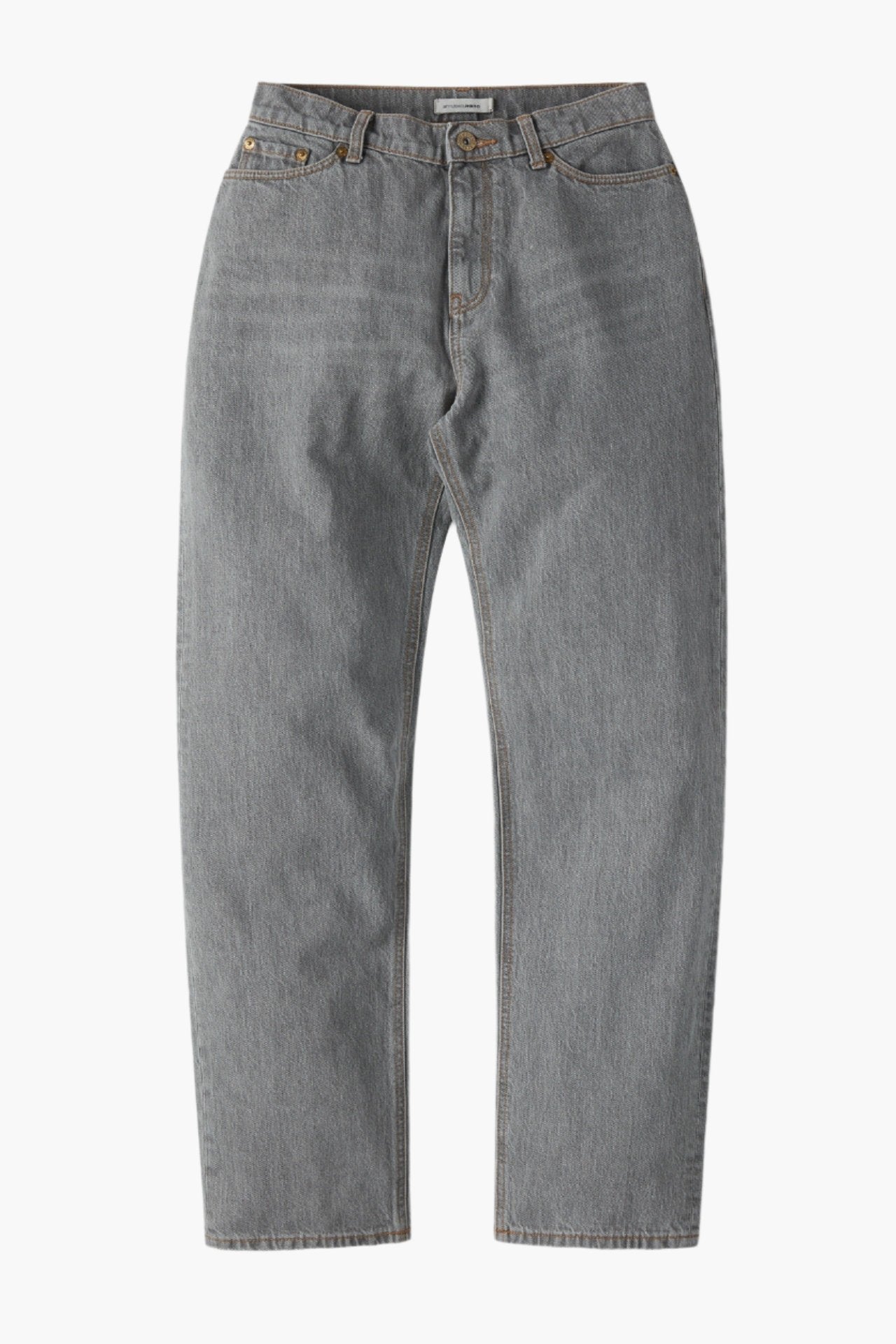 Low Rise Straight Fit Gray