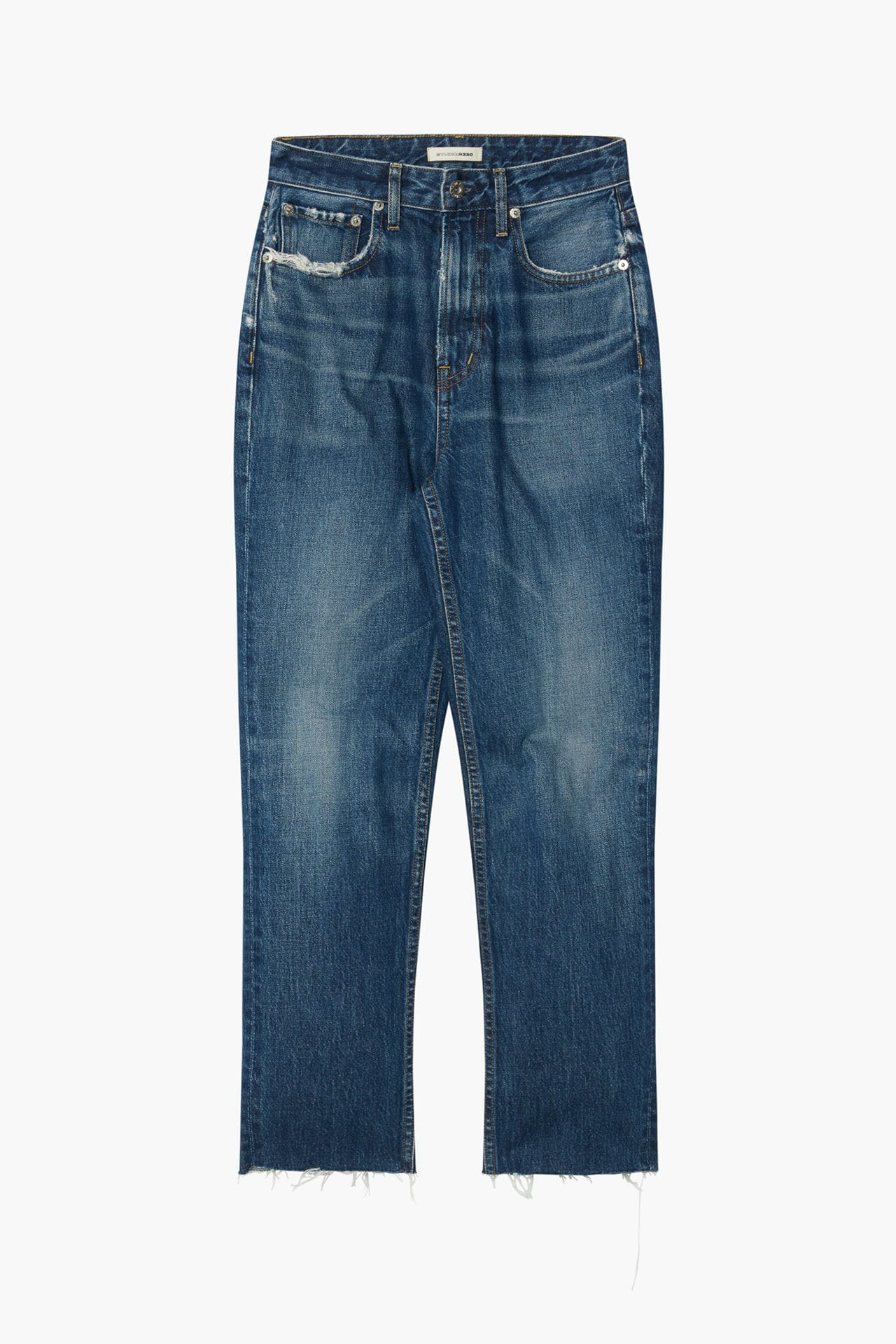 Rigid Straight Fit - Made In USA Model Dark Indigo