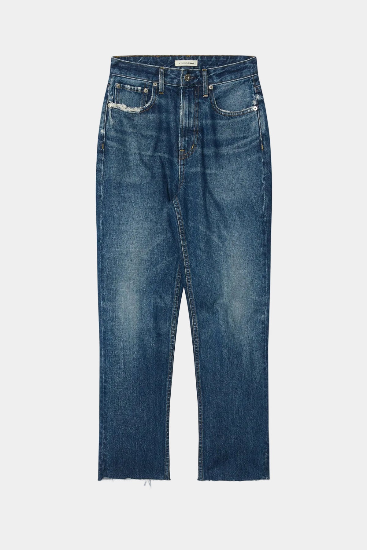 Rigid Straight Fit - Made In USA Model Dark Indigo