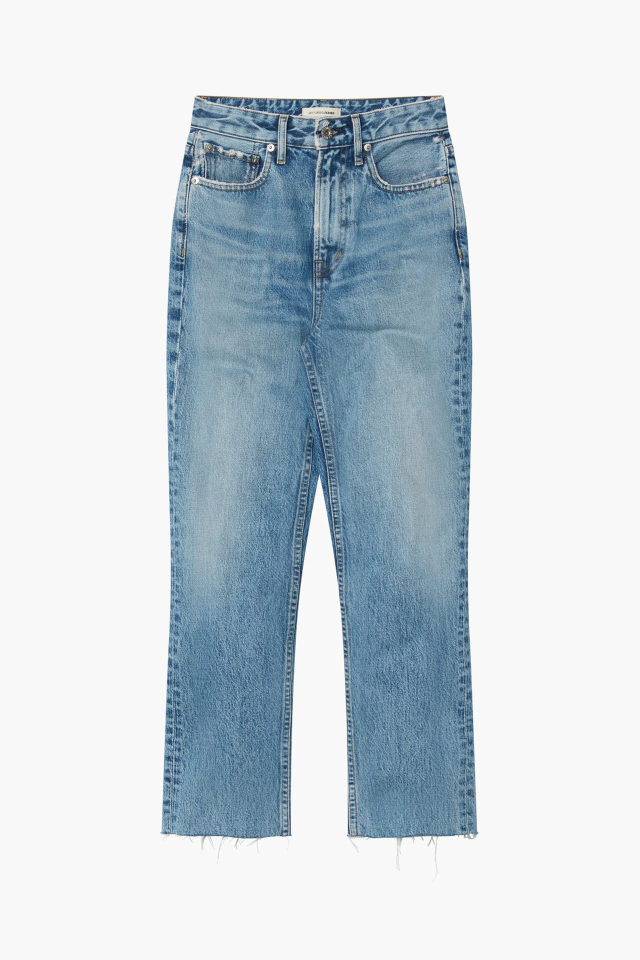 Rigid Straight Fit - Made In USA Model Light Indigo