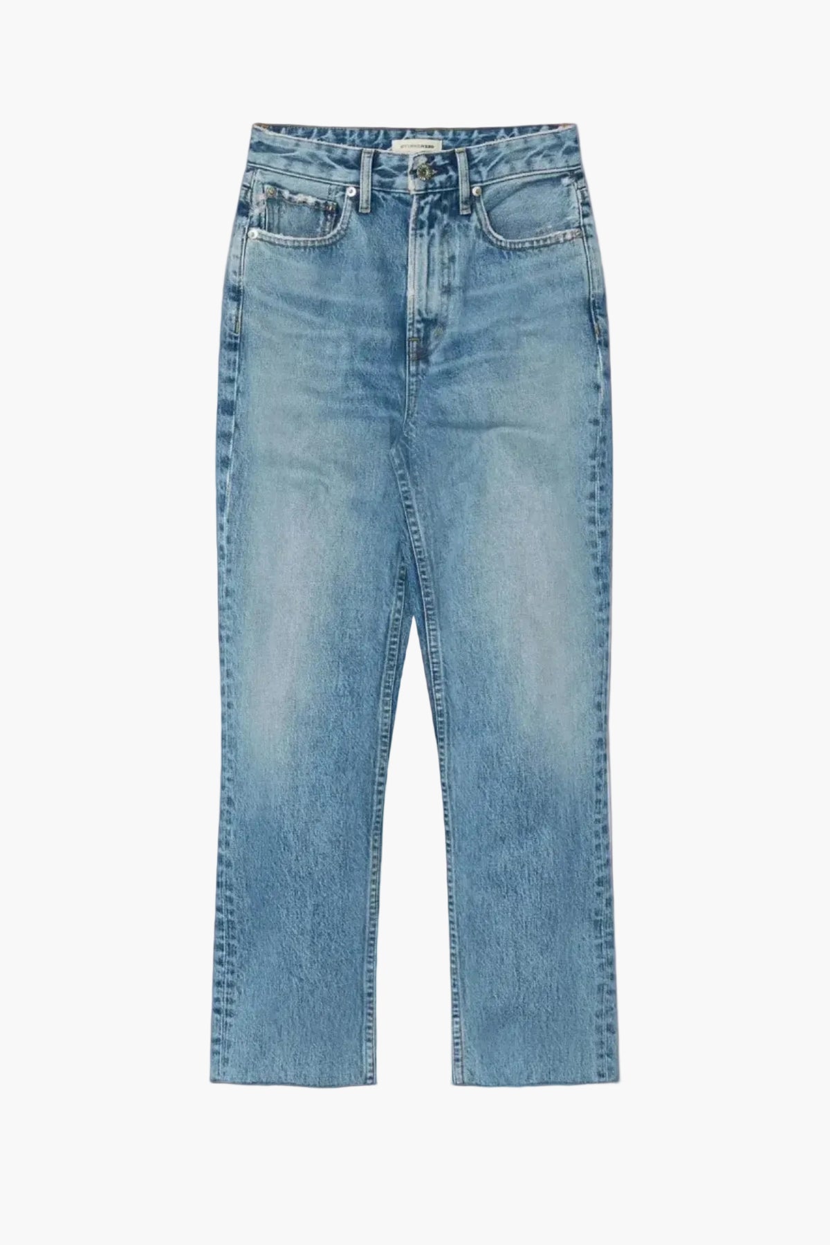 Rigid Straight Fit - Made In USA Model Light Indigo