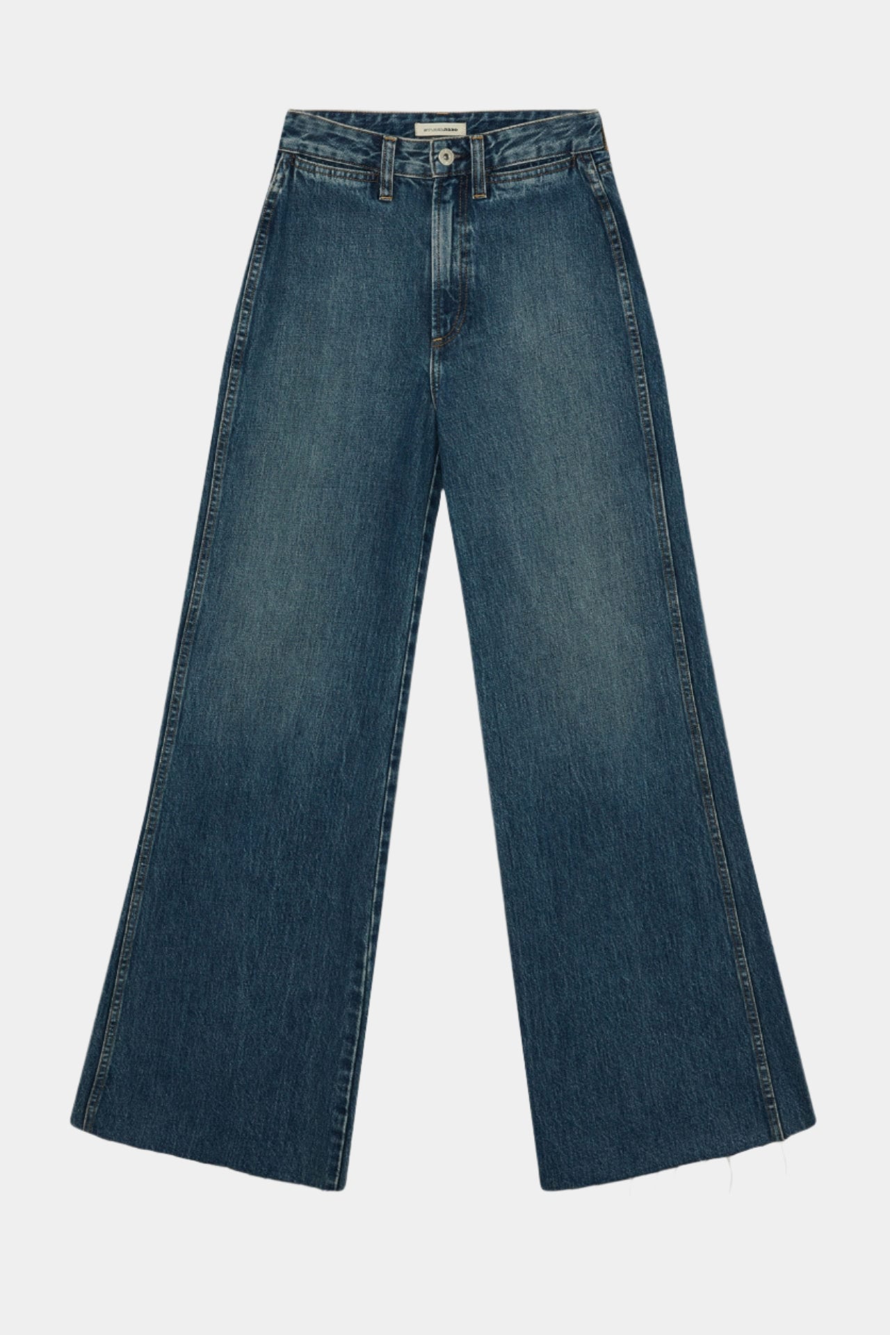 Rigid Wide Leg  - Made In USA Model Indigo