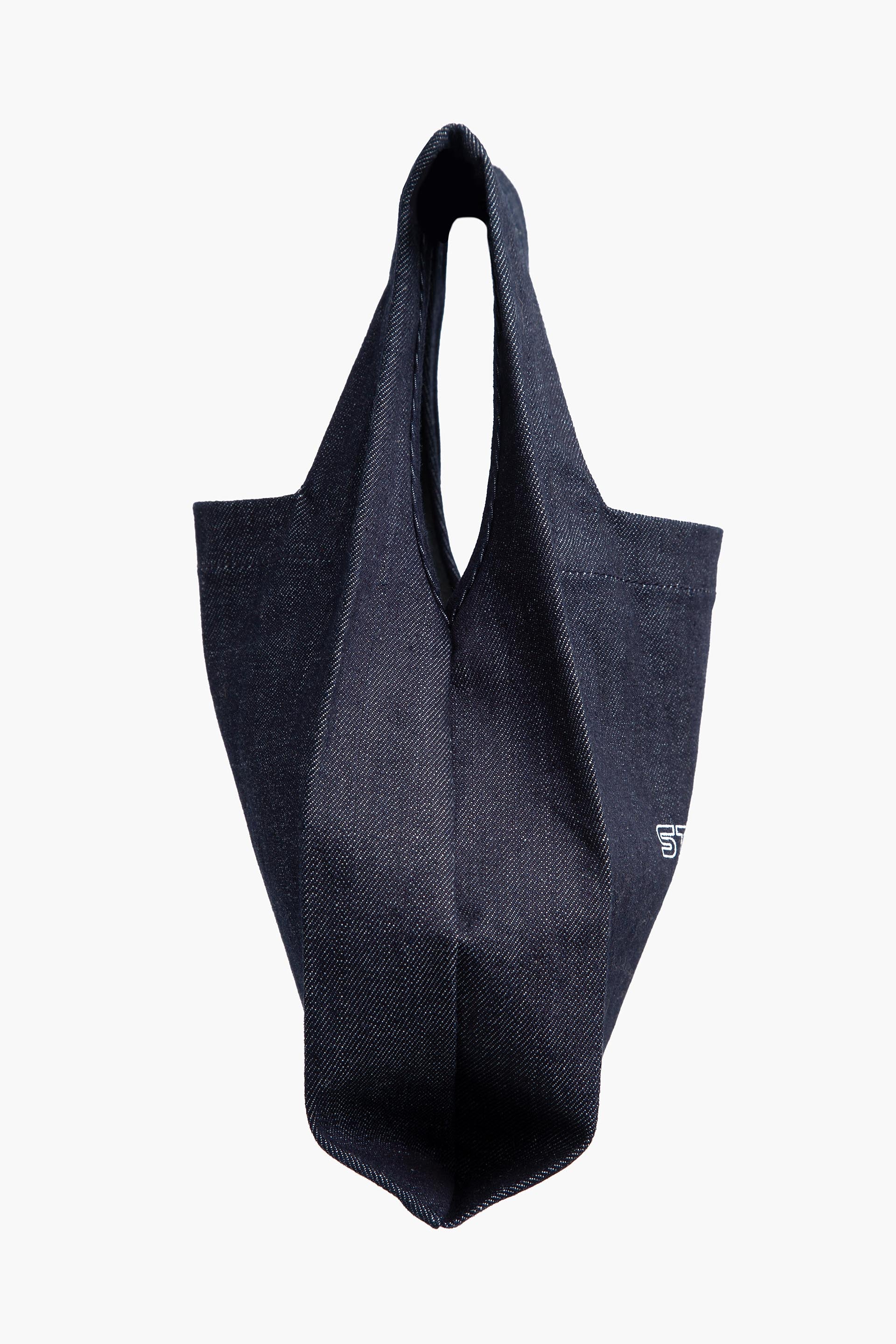 DENIM MARCHE BAG SMALL - Full side