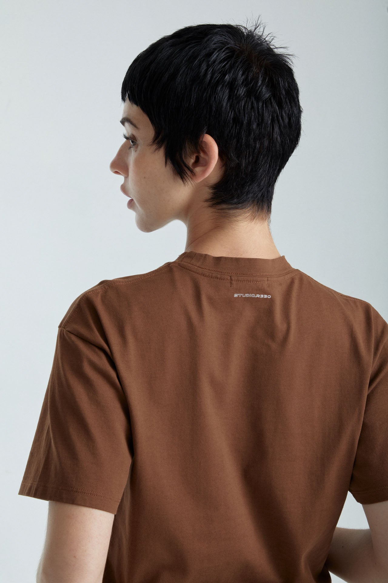 Unisex "Love and Harmony" Graphic Tee Brown