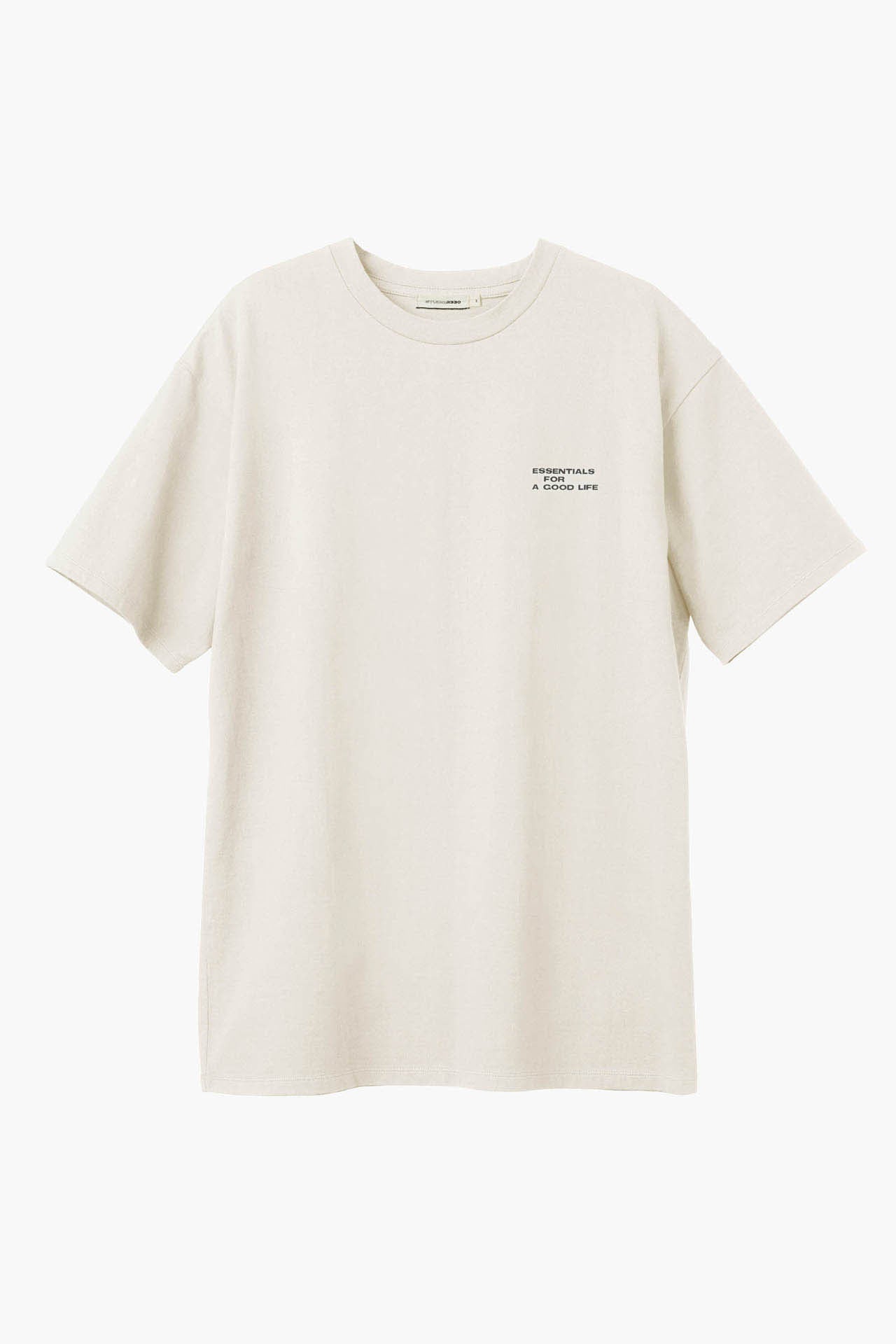 Unisex "Essential for a good life" Graphic Tee Ecru