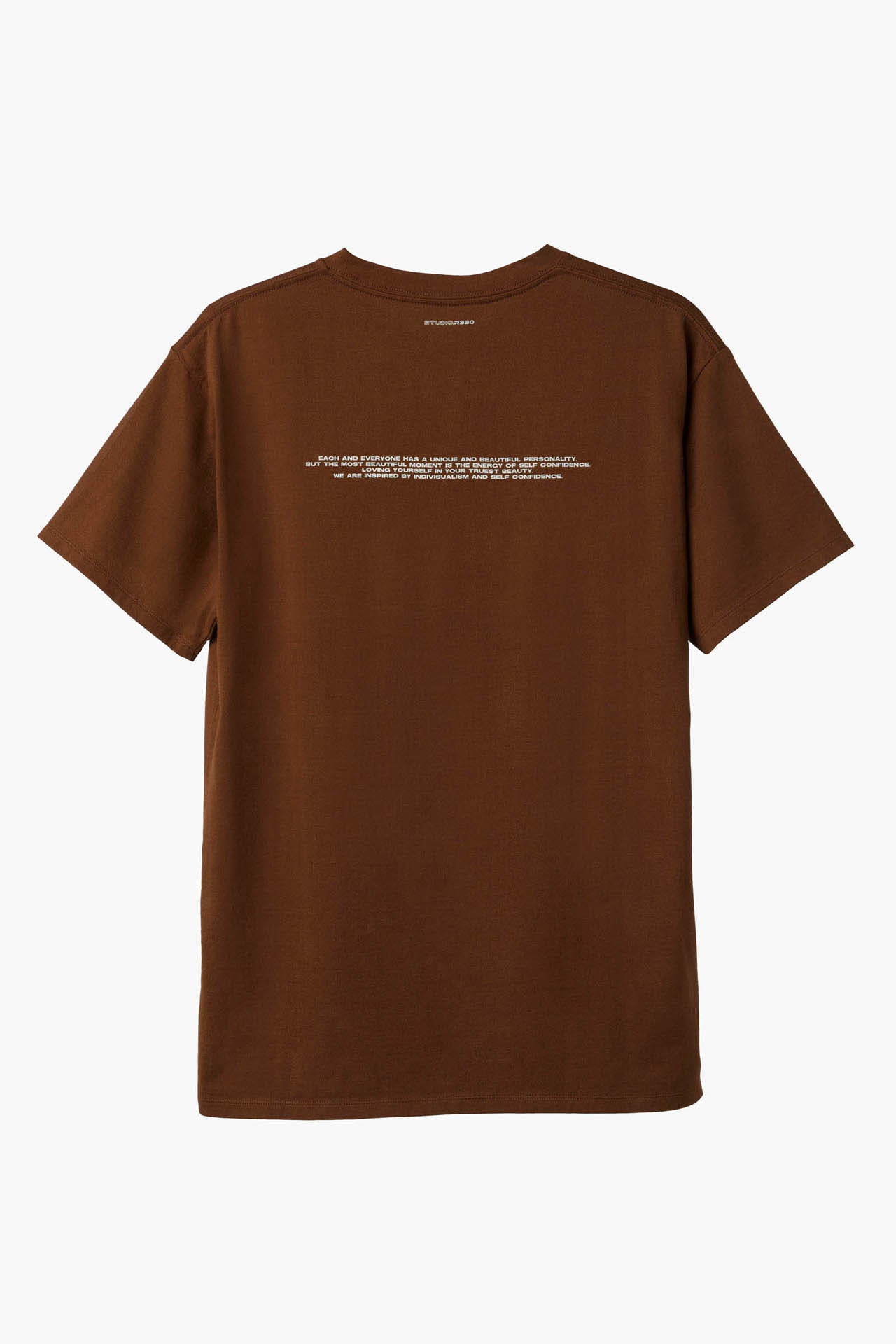 Unisex "Being true to yourself" Graphic Tee Brown