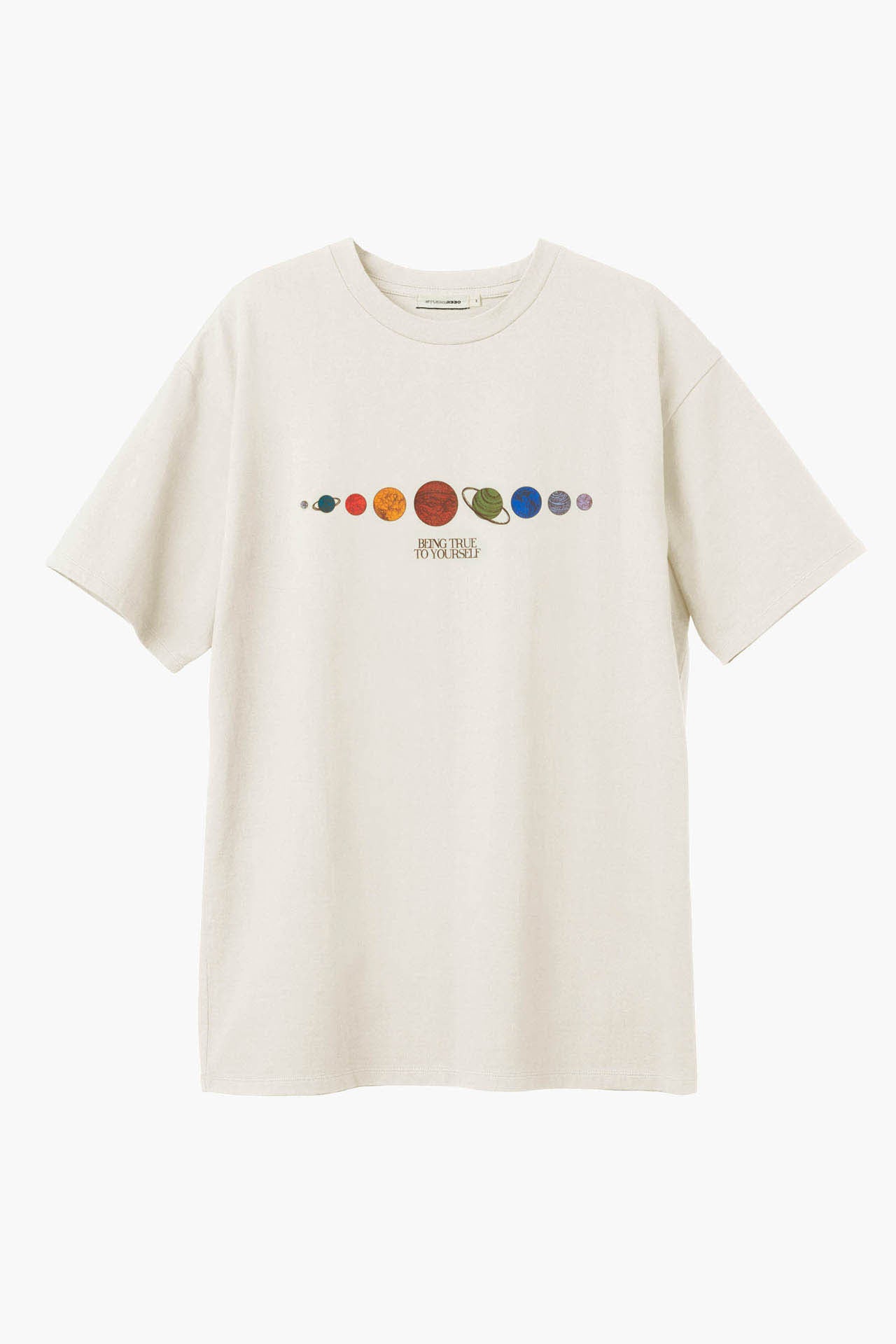 Unisex "Being true to yourself" Graphic Tee Ecru