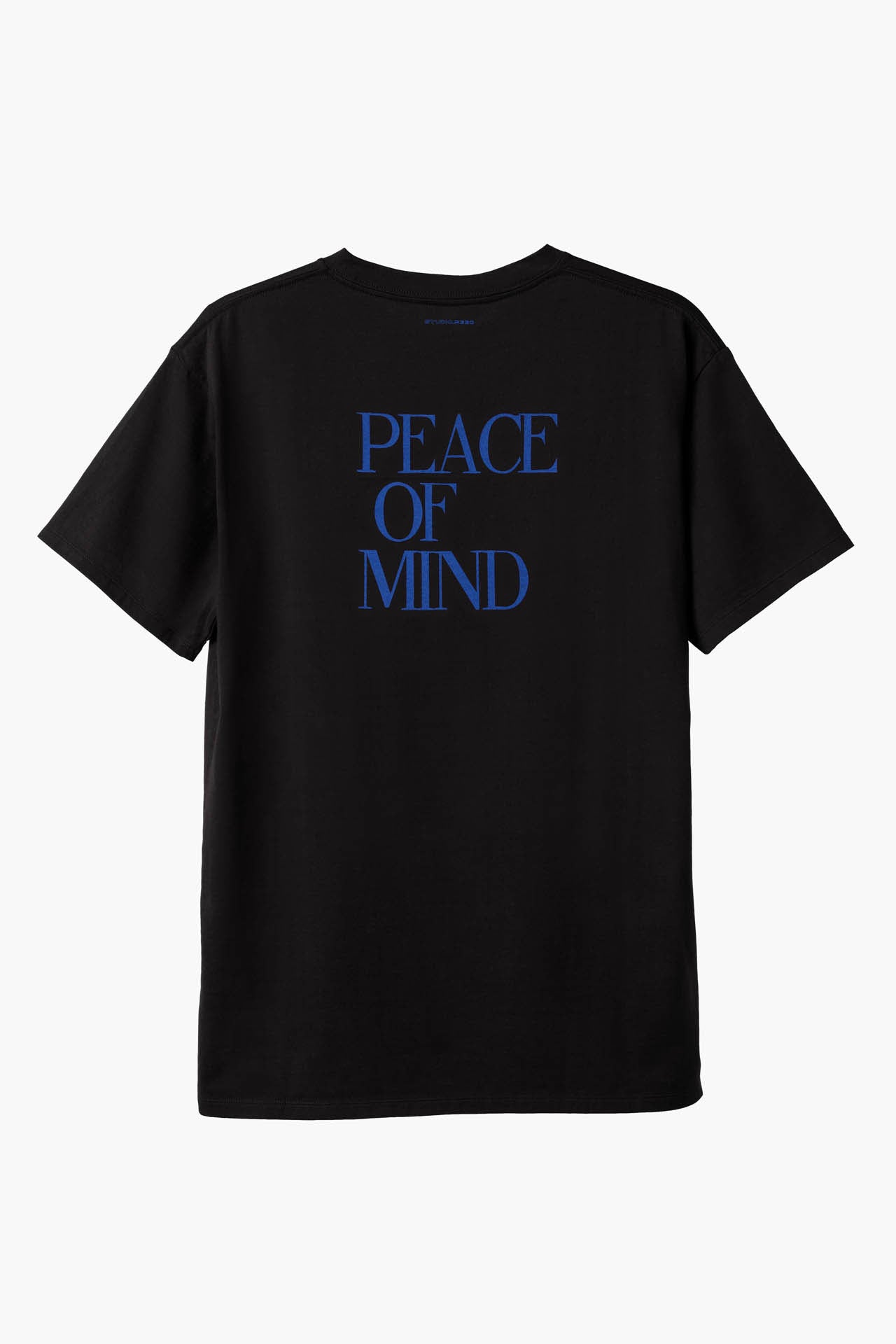UNISEX "PEACE OF MIND" GRAPHIC TEE Black