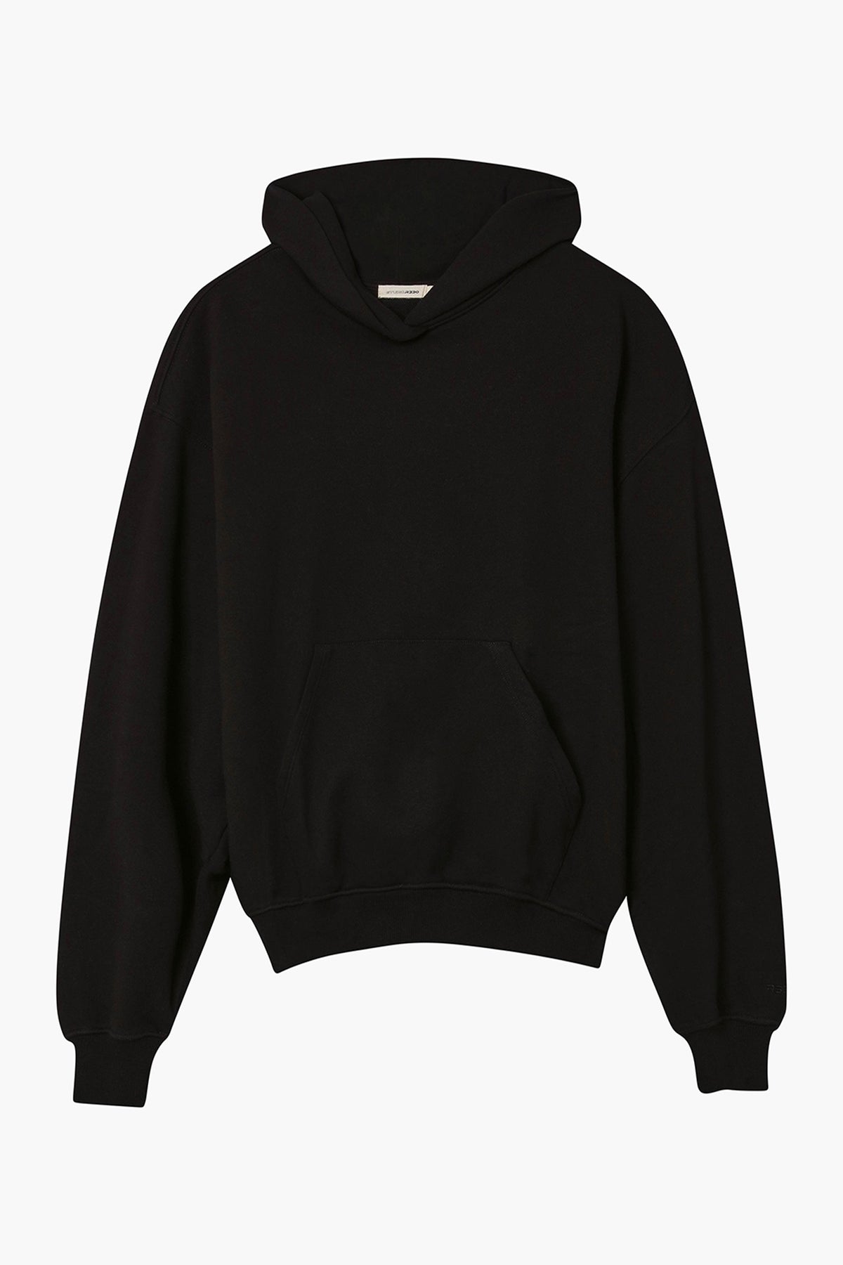 Unisex Oversized Pullover Hoodie Black