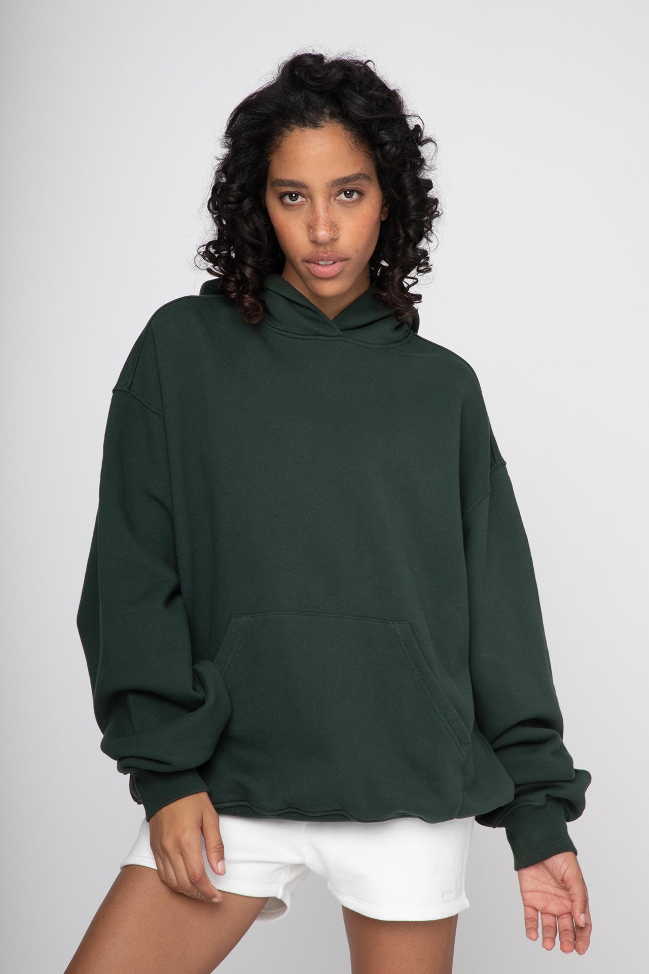 Unisex Oversized Pullover Hoodie Green
