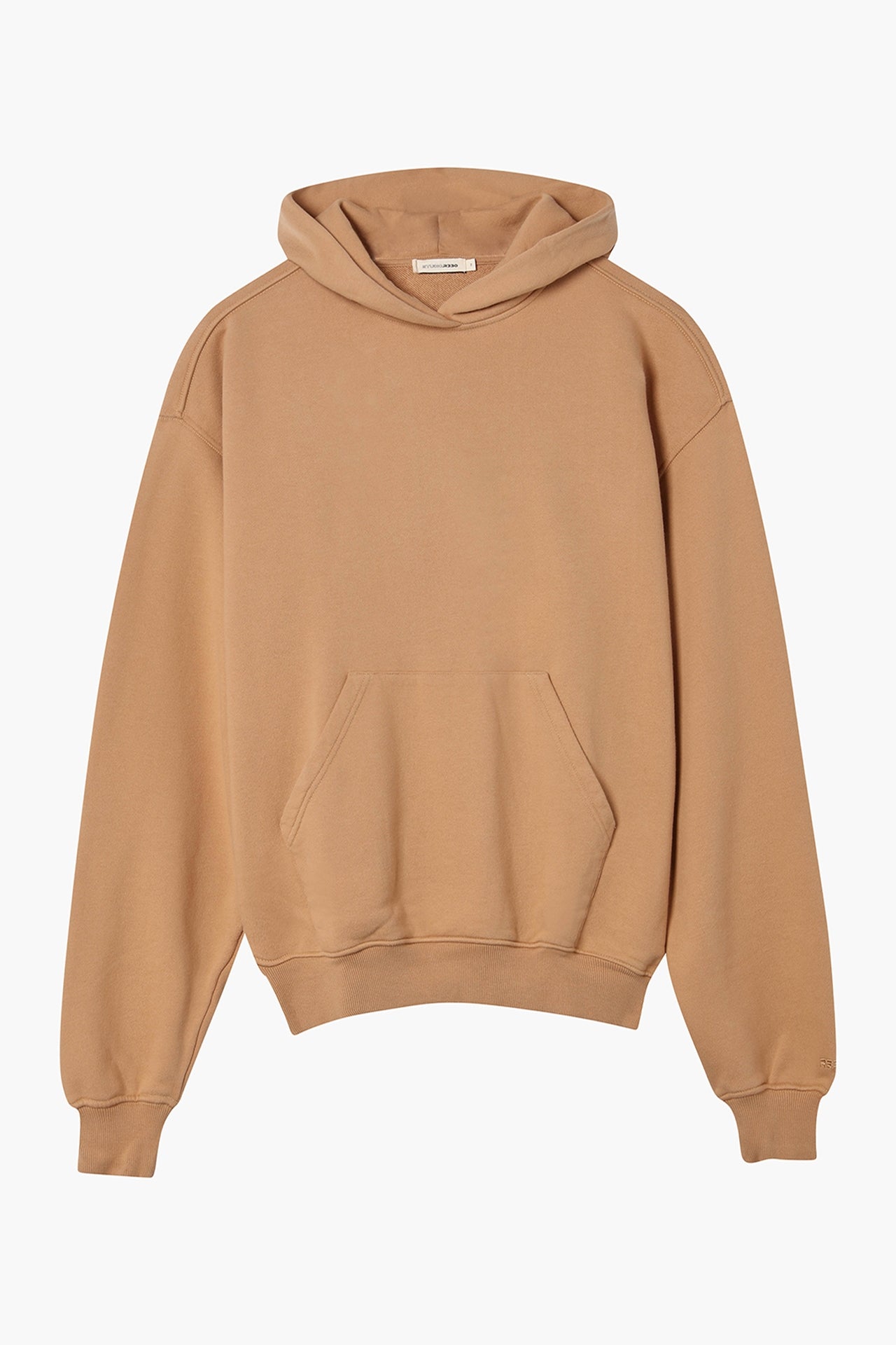Unisex Oversized Pullover Hoodie Light Brown
