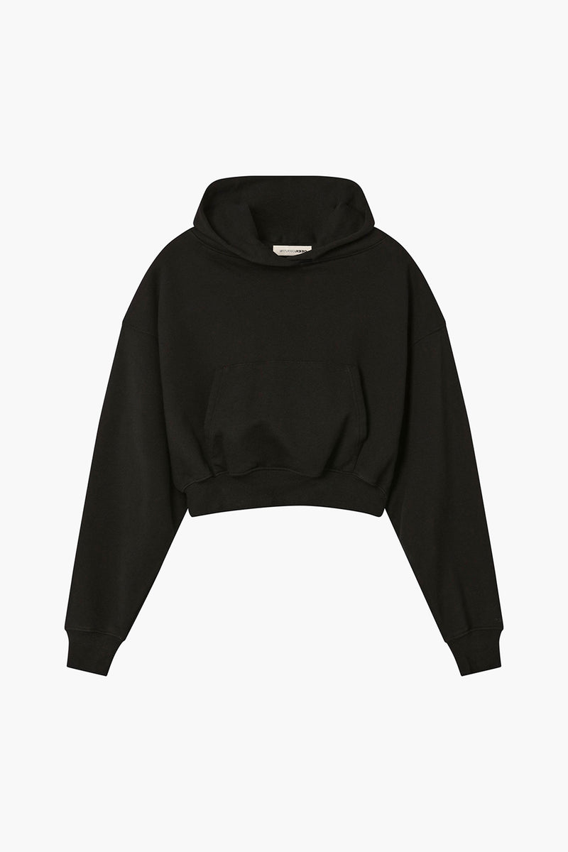 Cropped Pullover Hoodie