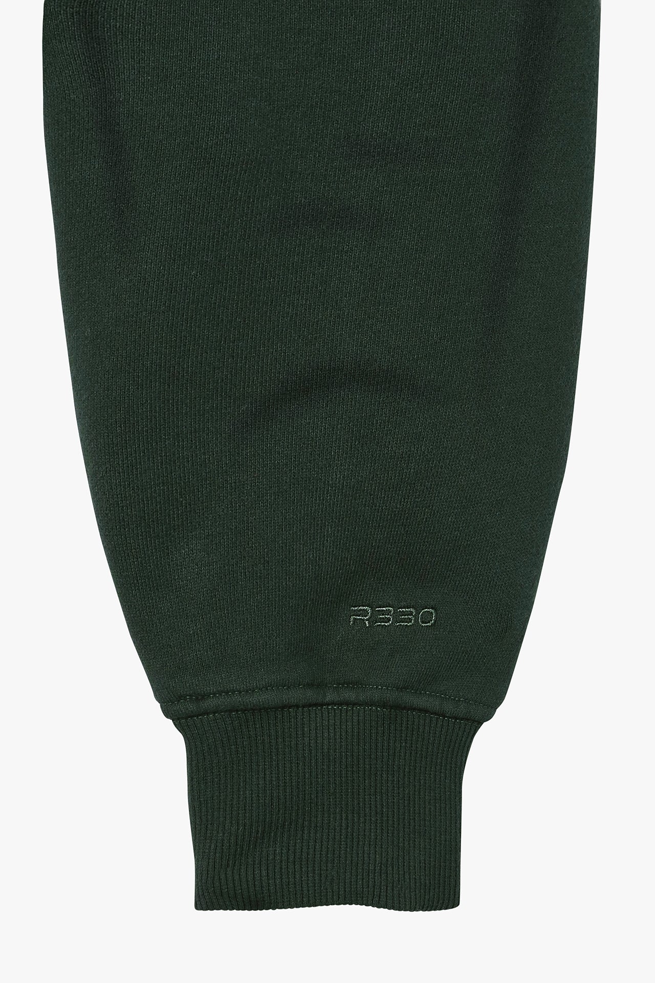 Cropped Pullover Hoodie Green