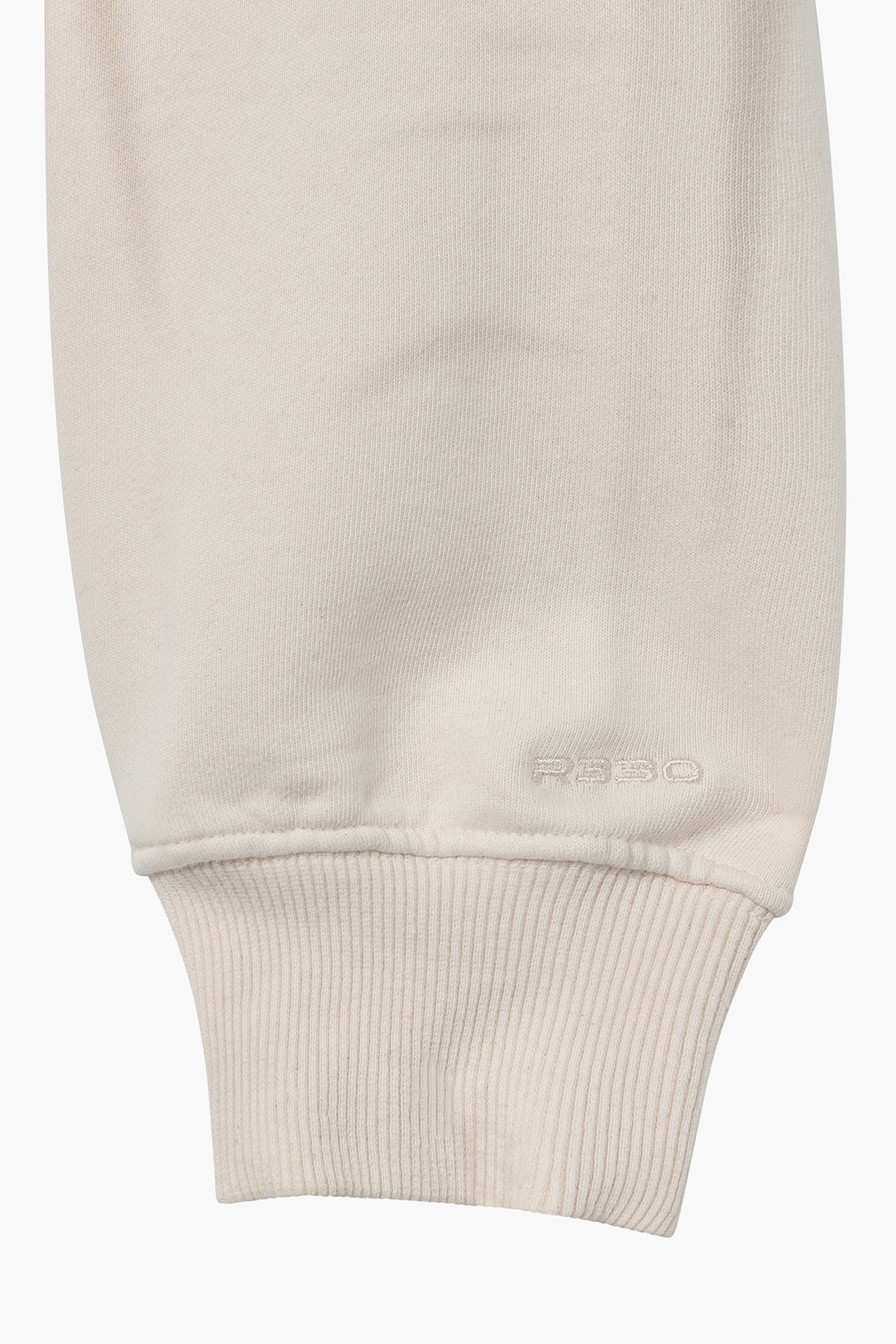 Unisex Oversized Zip Hoodie Ecru