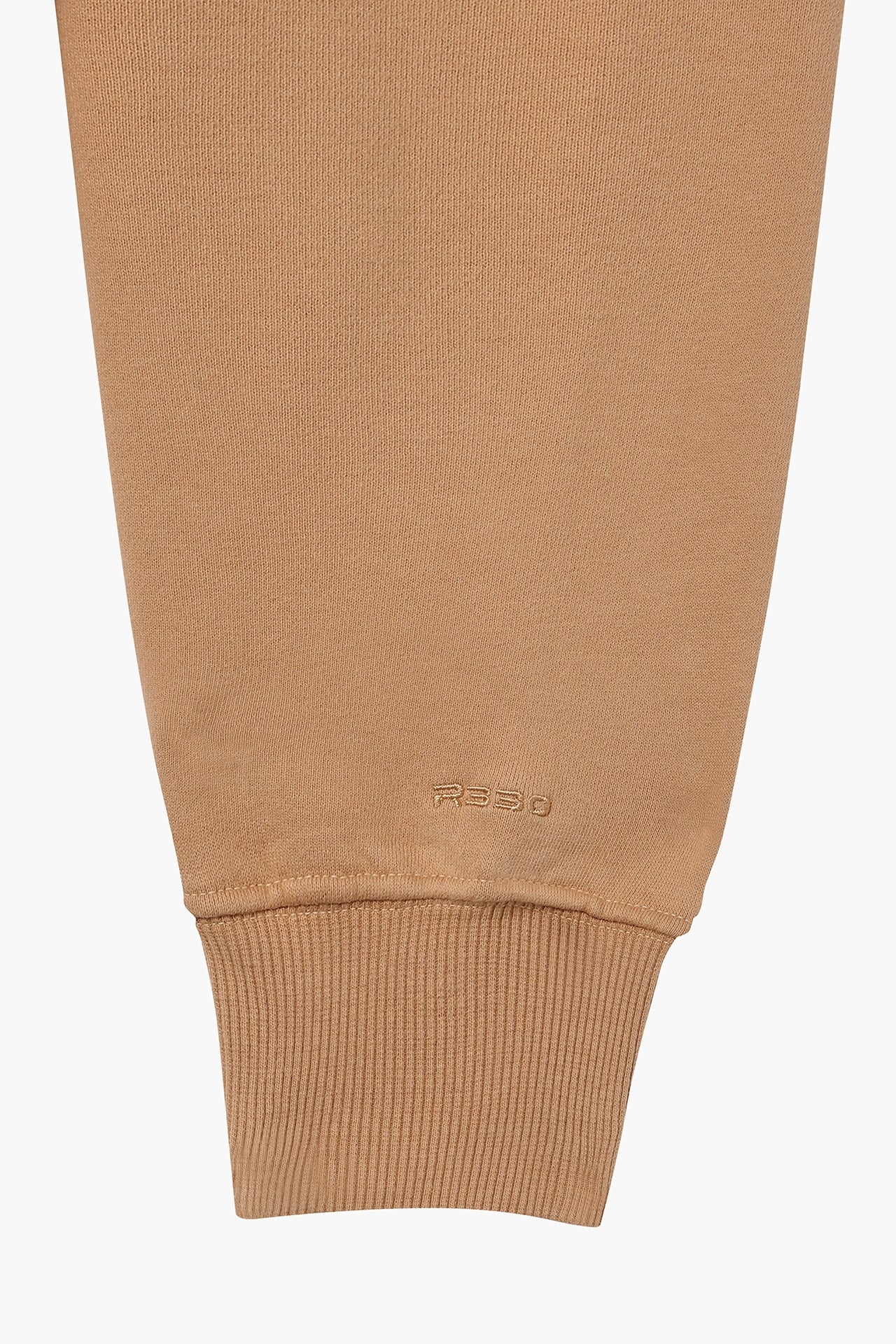 Unisex Oversized Zip Hoodie Light Brown