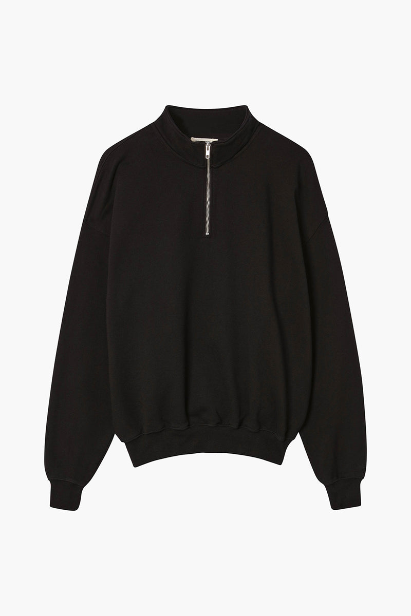 Unisex Oversized Half Zip Sweat