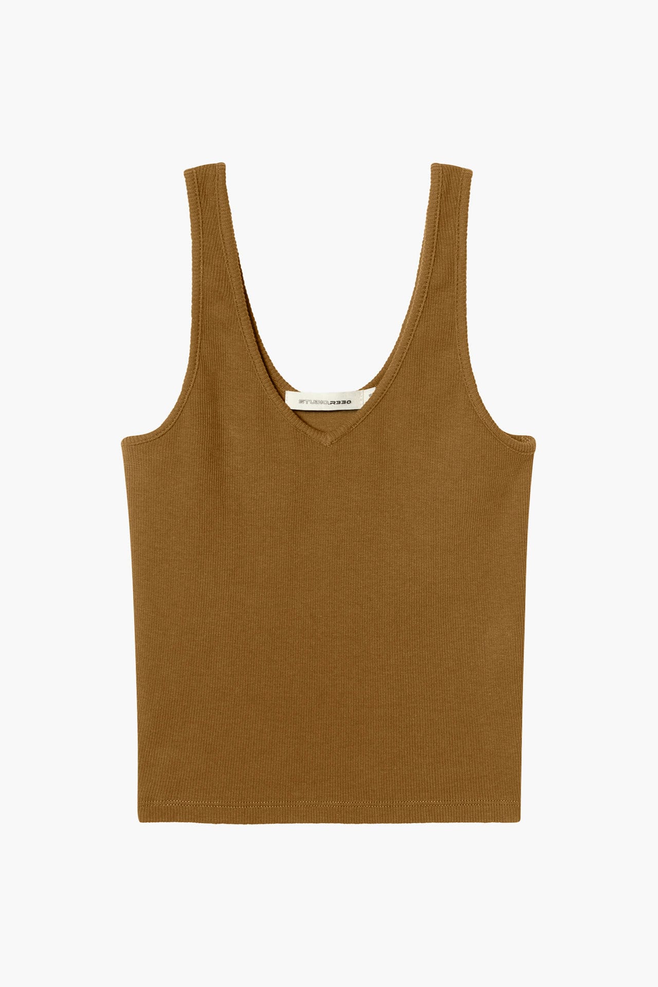 Neo Fitted Tank Beige