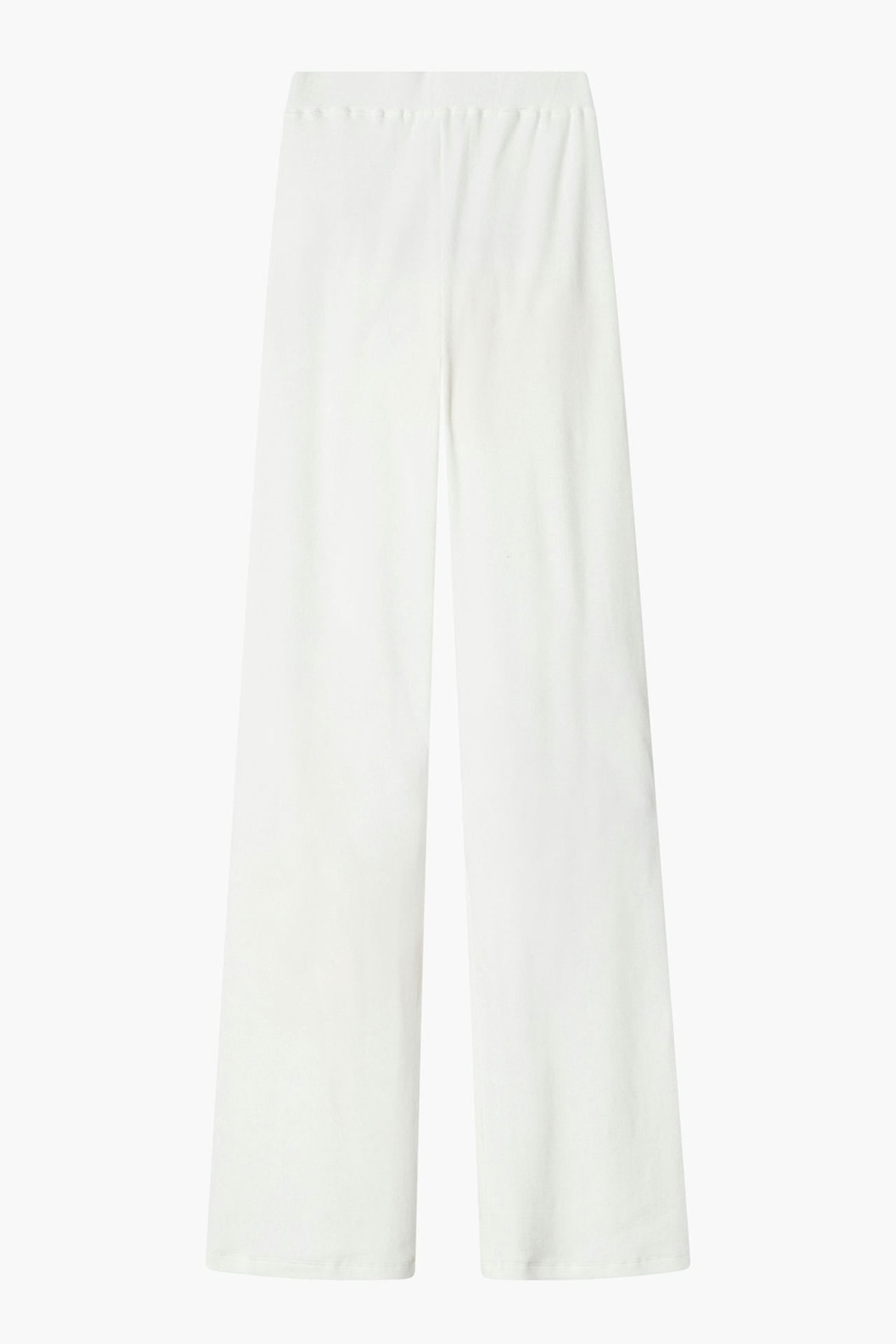 Neo Fitted Wide Pants White