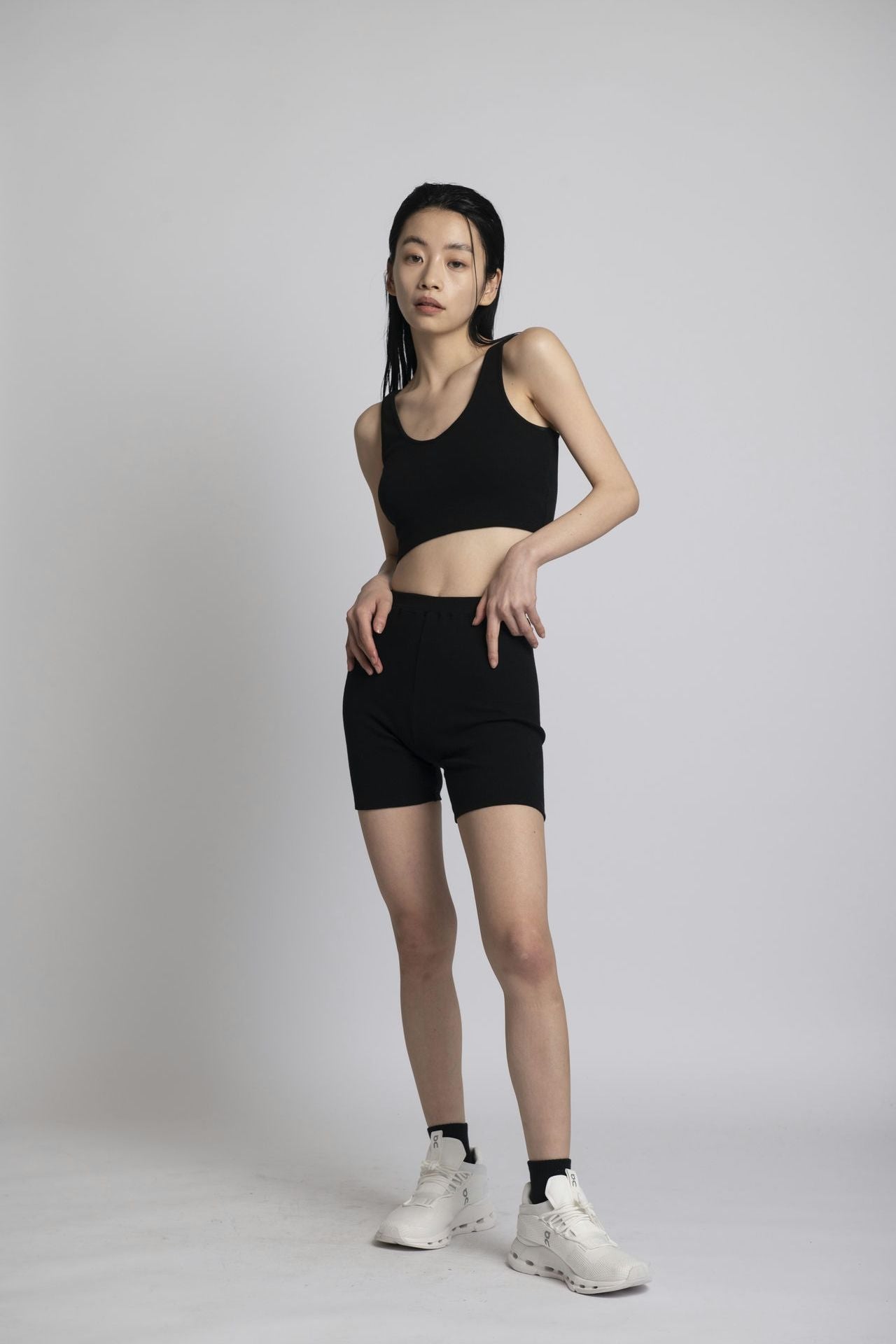 Neo Fitted Bike Shorts Black